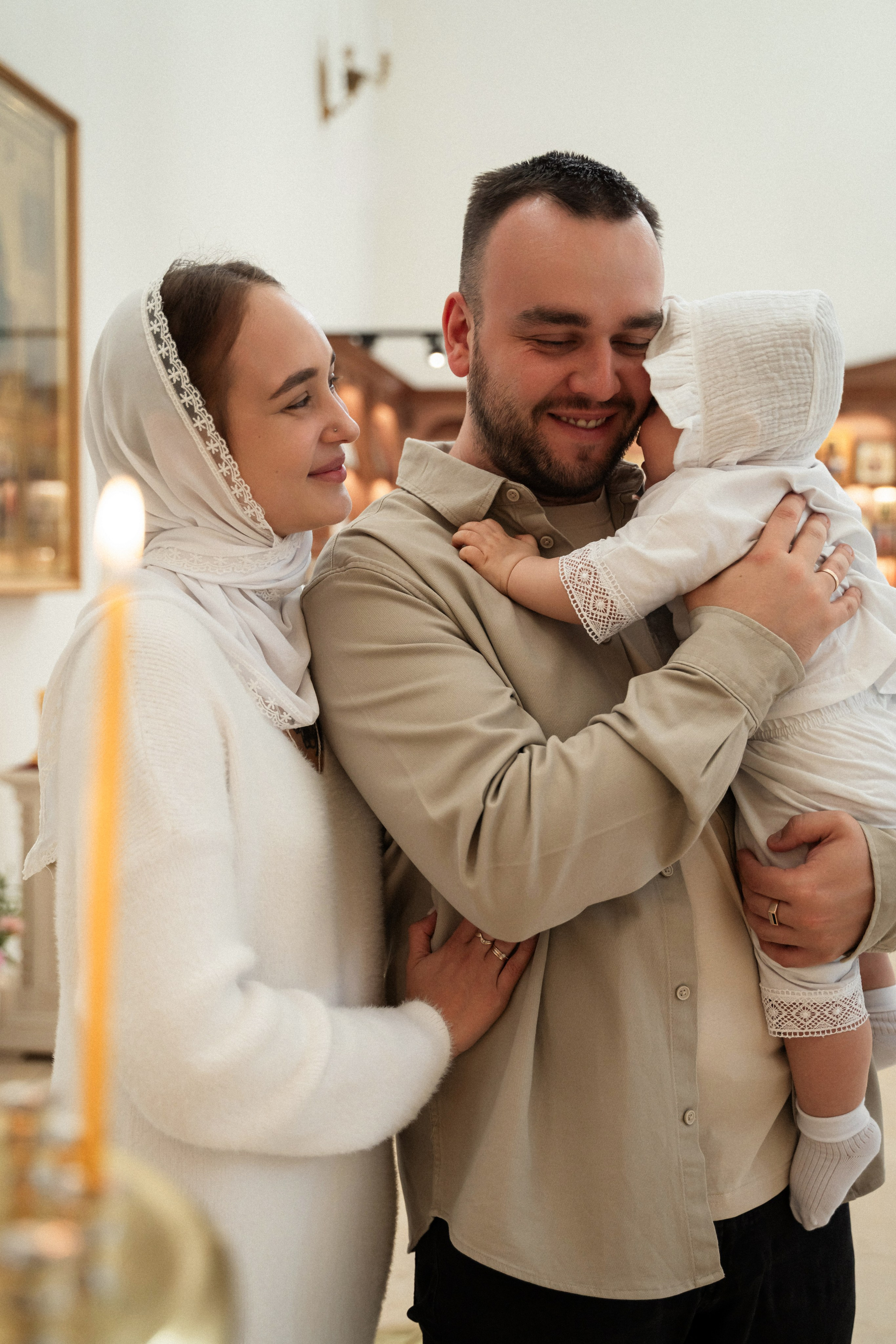 Крещение Макара. Фотограф Алина Филимонова Тверь