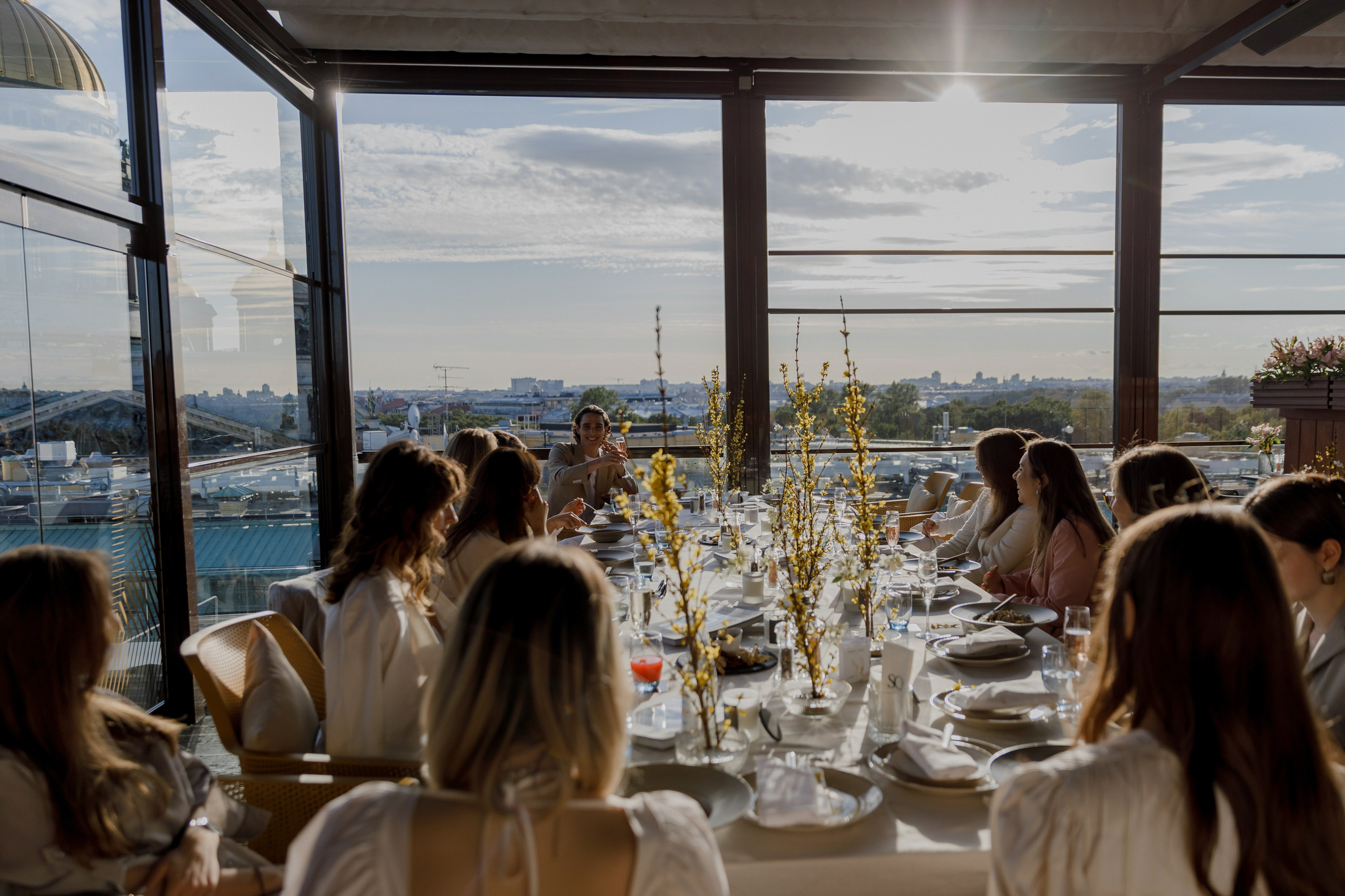 Бранч для невест Grey Chic. Свадебный фотограф Москва Европа Мария Коренчук