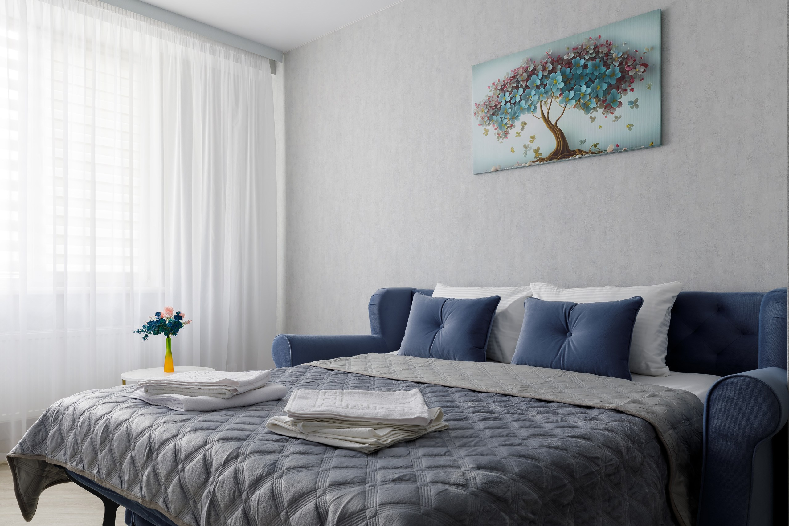 Симферополь. Уютная 1-к квартира для посуточной аренды. Интерьерный фотограф в Крыму