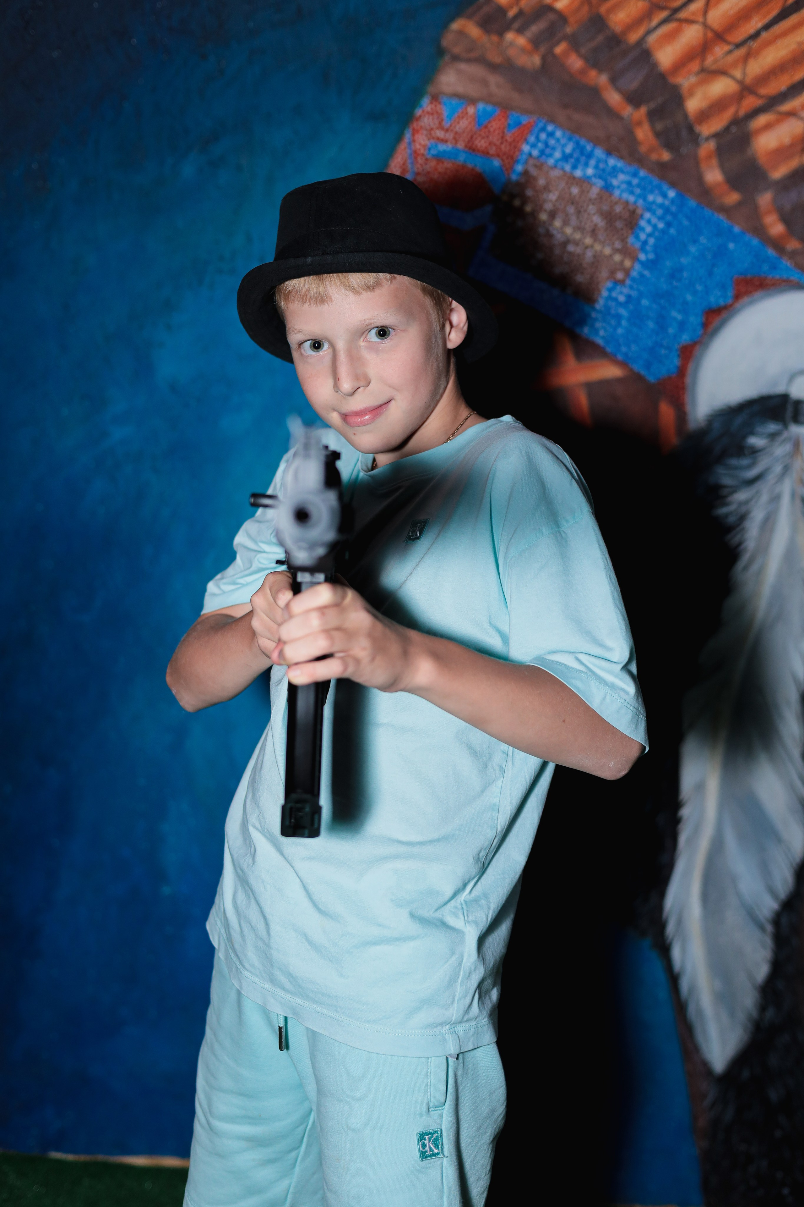 День рождение в стрелковом клубе. Фотограф Надршина Лилия