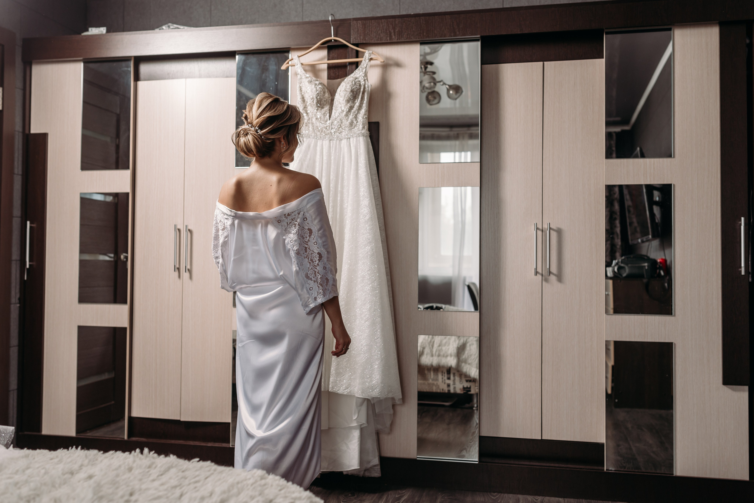 Сборы невесты. Свадебная съёмка в Москве