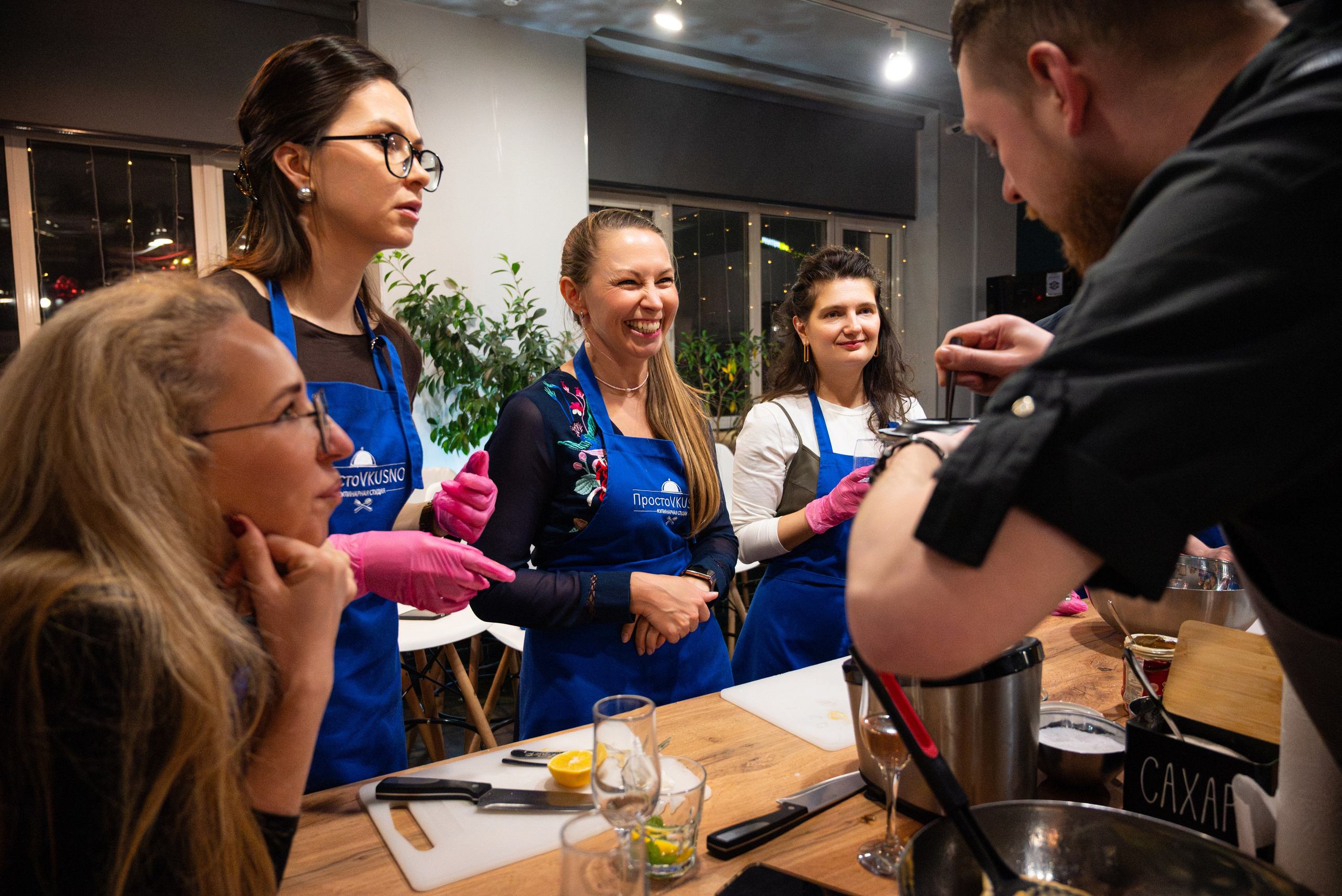 Кулинарный мастер класс. Фотограф мероприятий в Москве