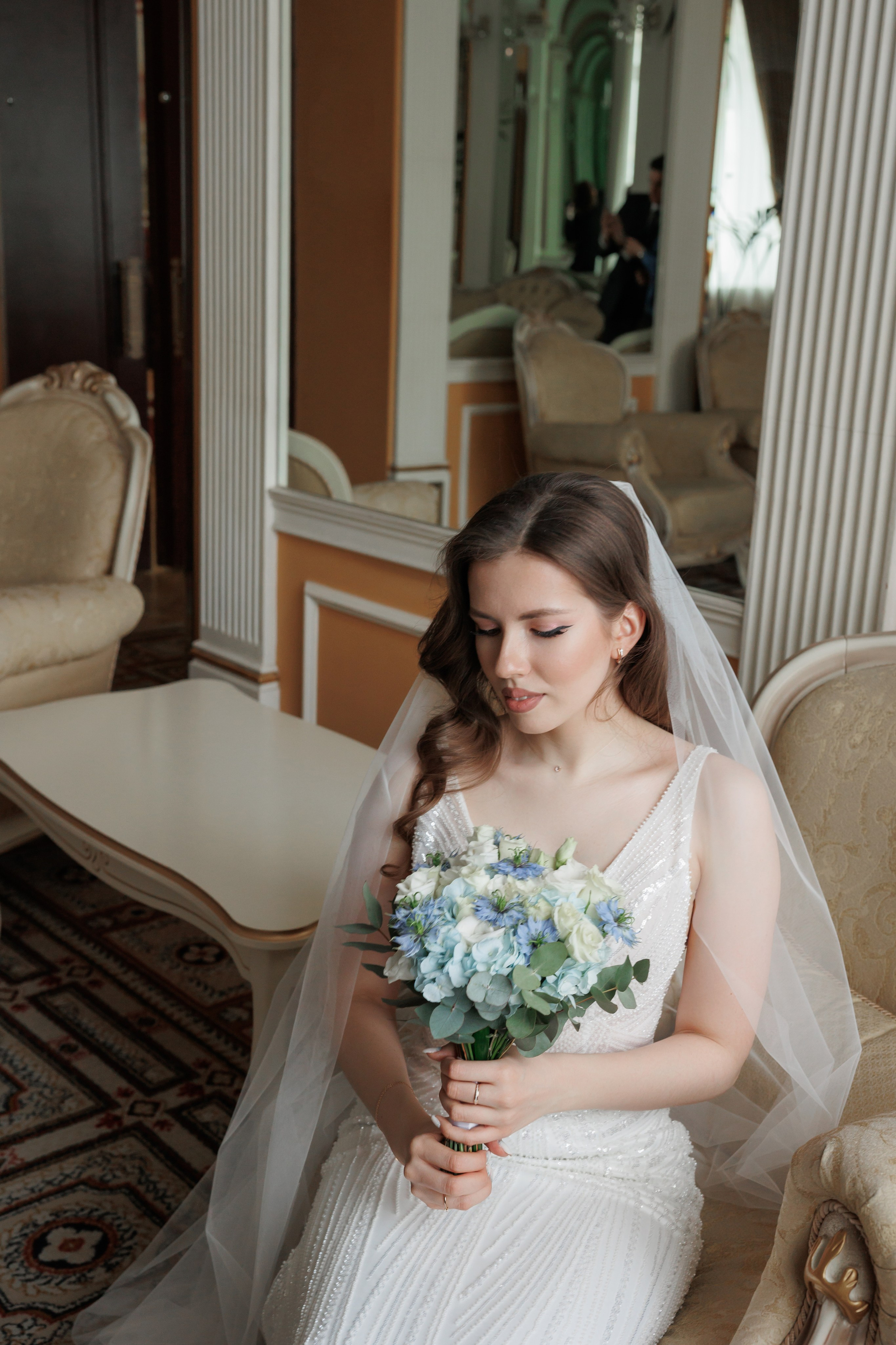 Даша и Дима, Грибоедовский ЗАГС. Свадебный и репортажный фотограф (Москва, Королев и другие)