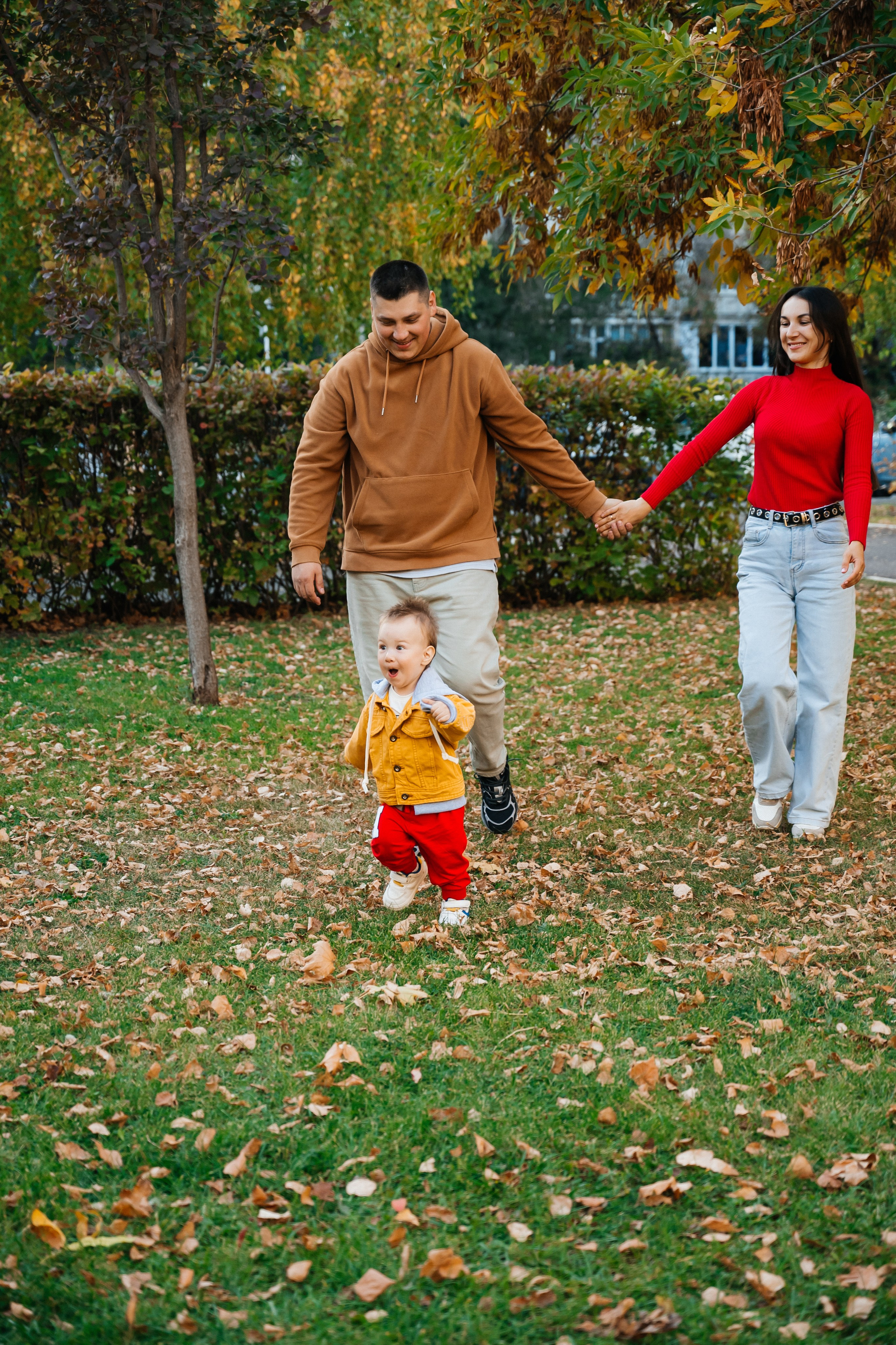 Осенью в парке. Семейный фотограф в Оренбурге Анна Рожкова
