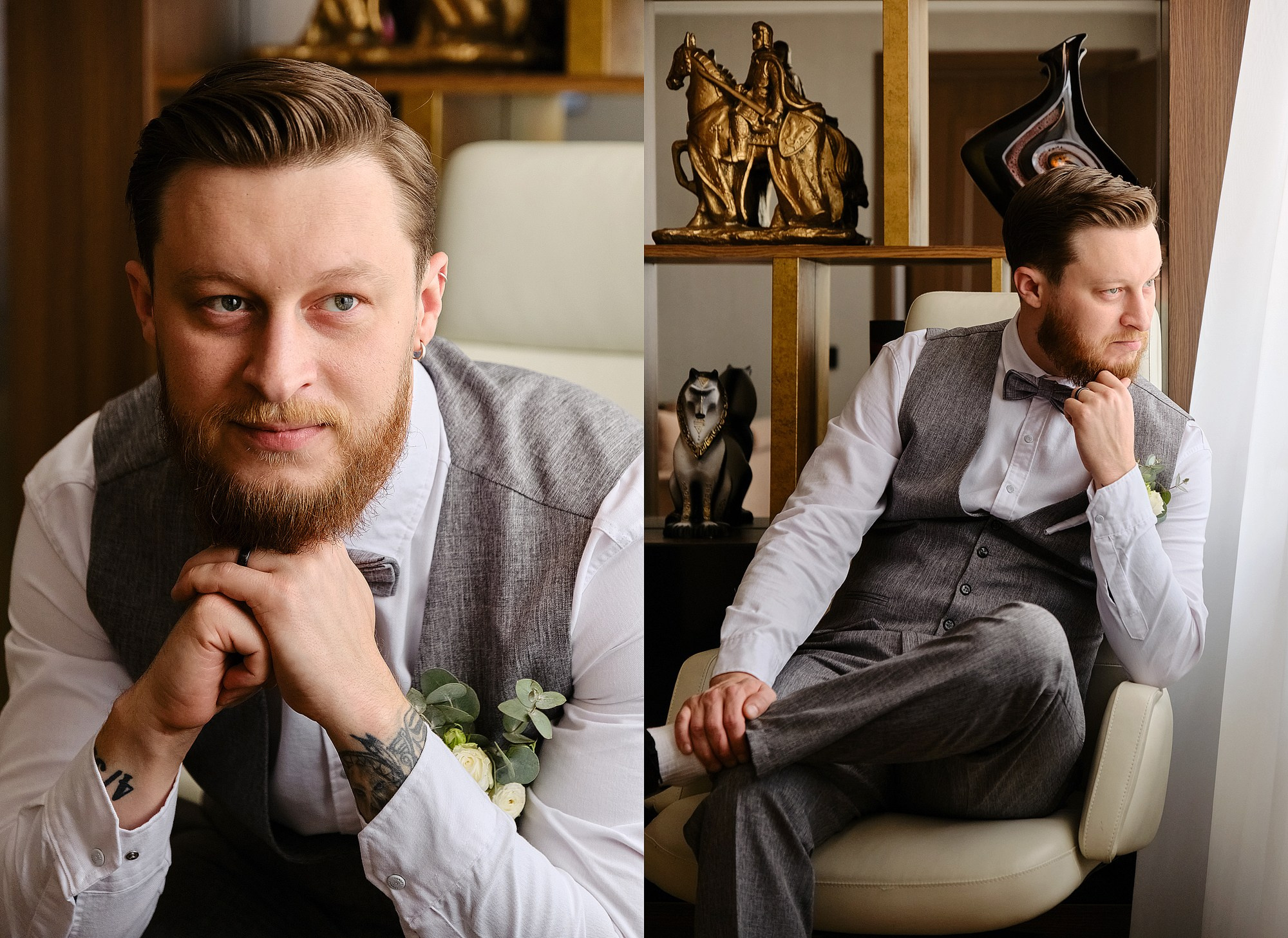 Замечательная, чудесная фотосессия в гостинице «Глазов» для Алексея и Ольги