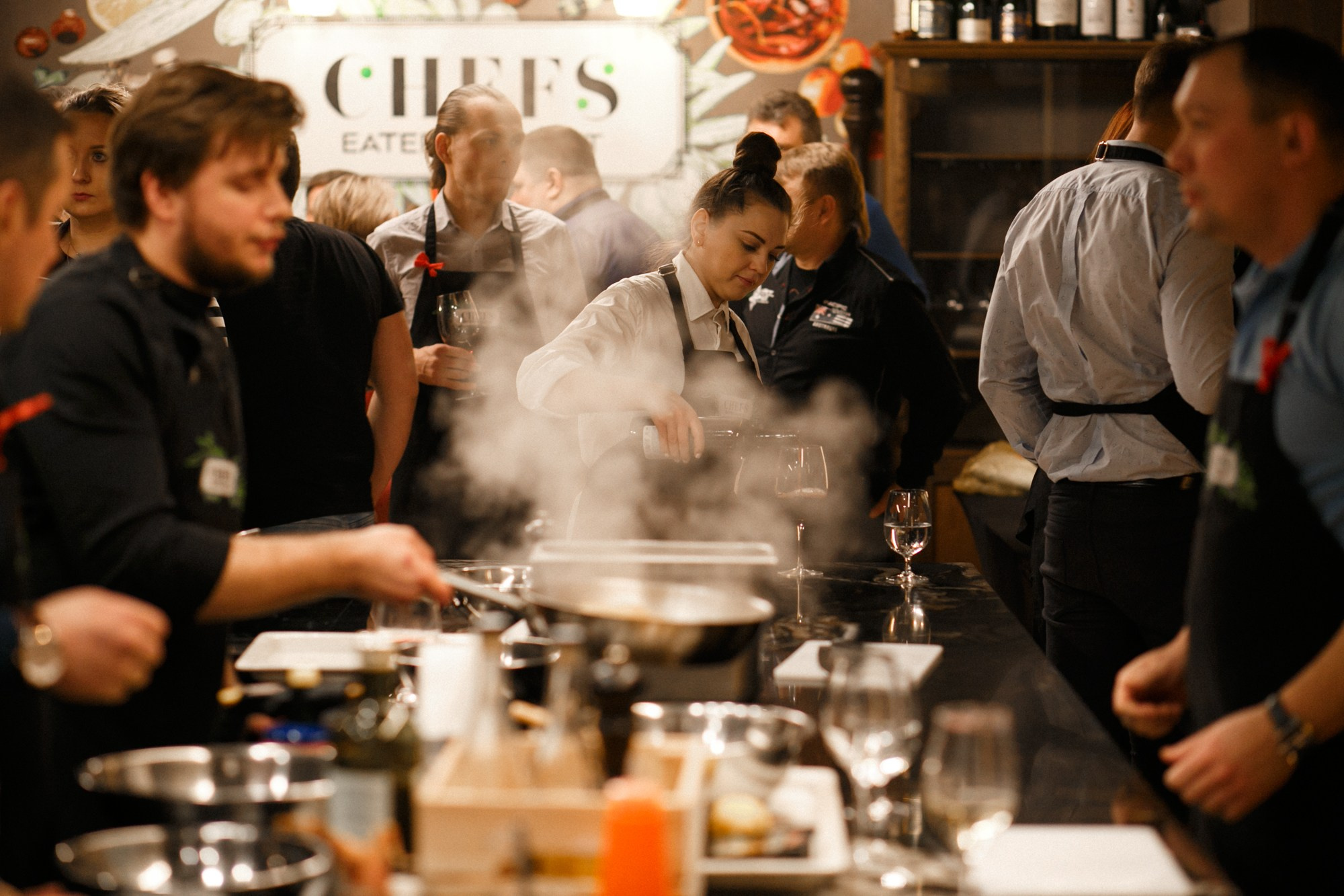 «CHEFS EATERTAINMENT». Рабочая сторона — бизнес портрет и репортаж в Санкт-Петербурге