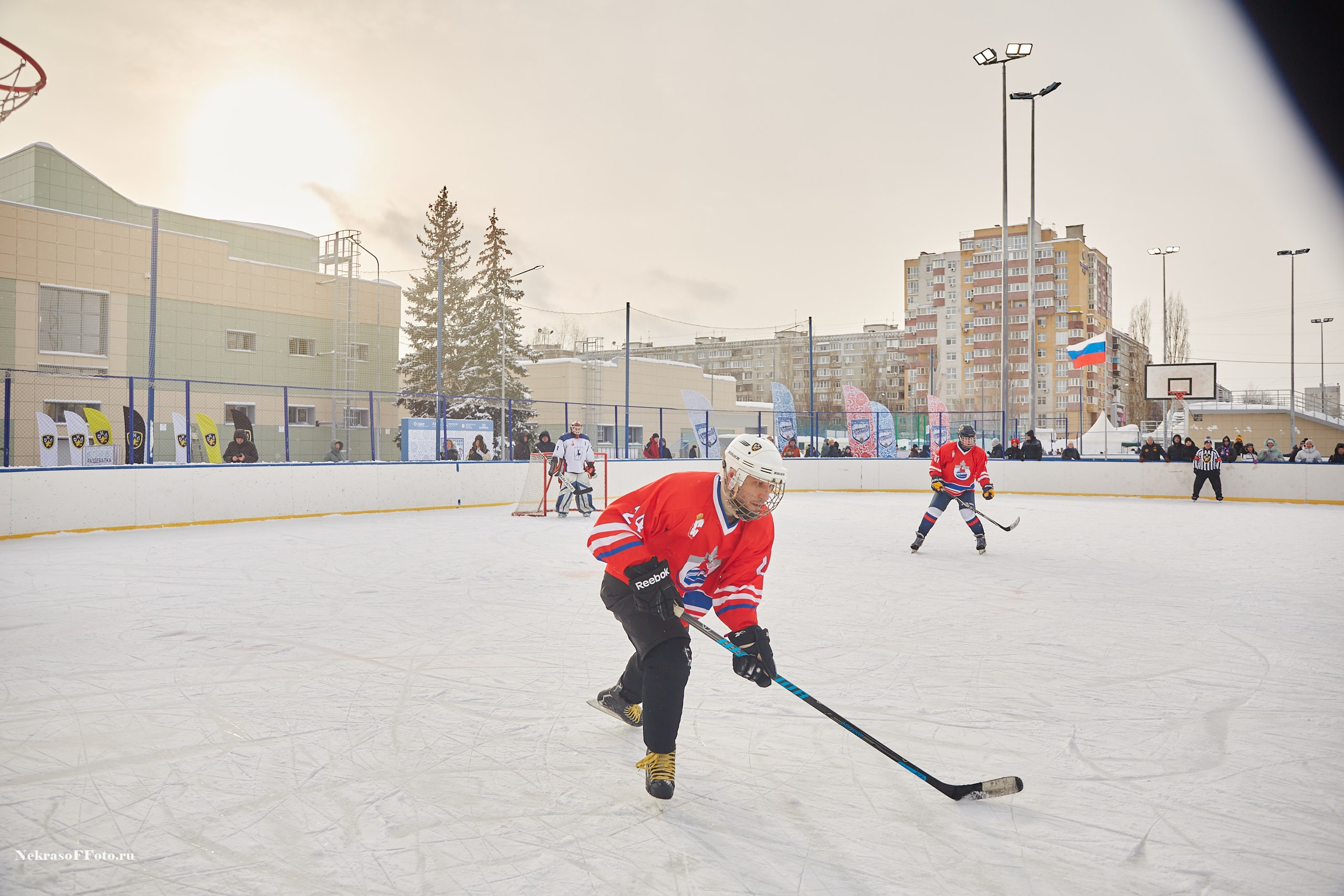 Турнир по хоккею «Русская классика» в рамках Офицерской хоккейной лиги. Спортивный фотограф Некрасов Денис