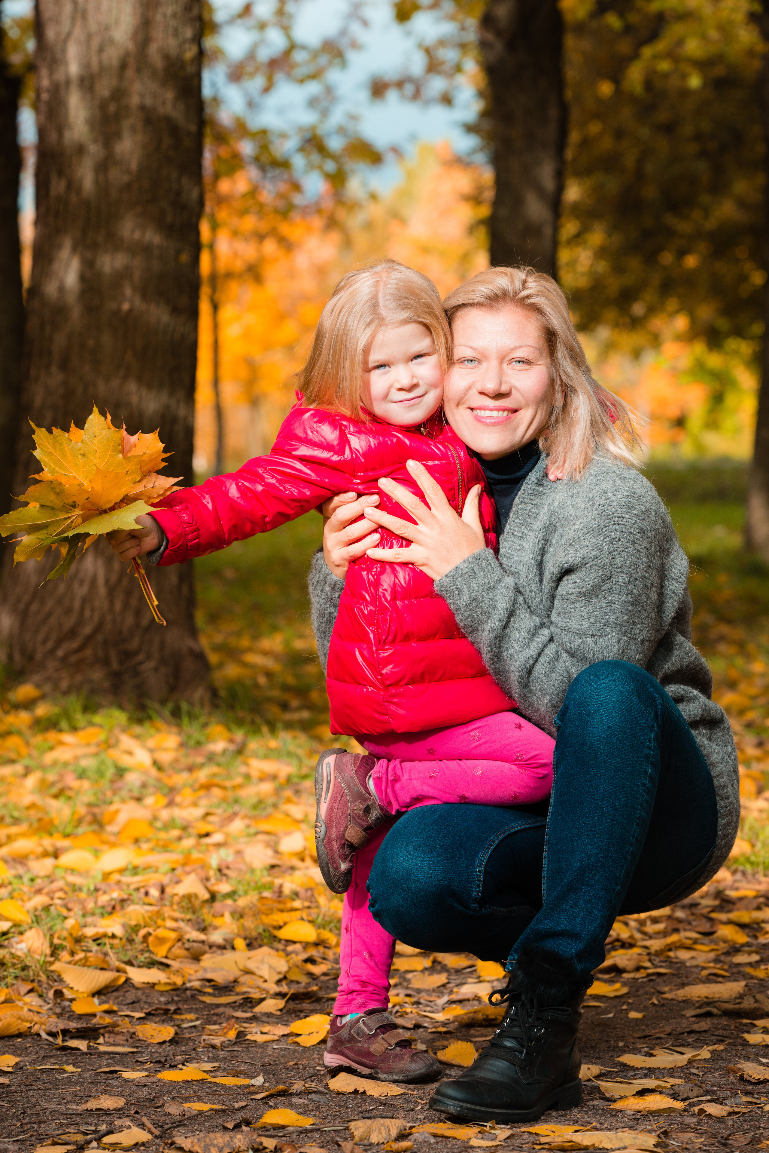 Золотая осень. Семейный фотограф Василий Свешников