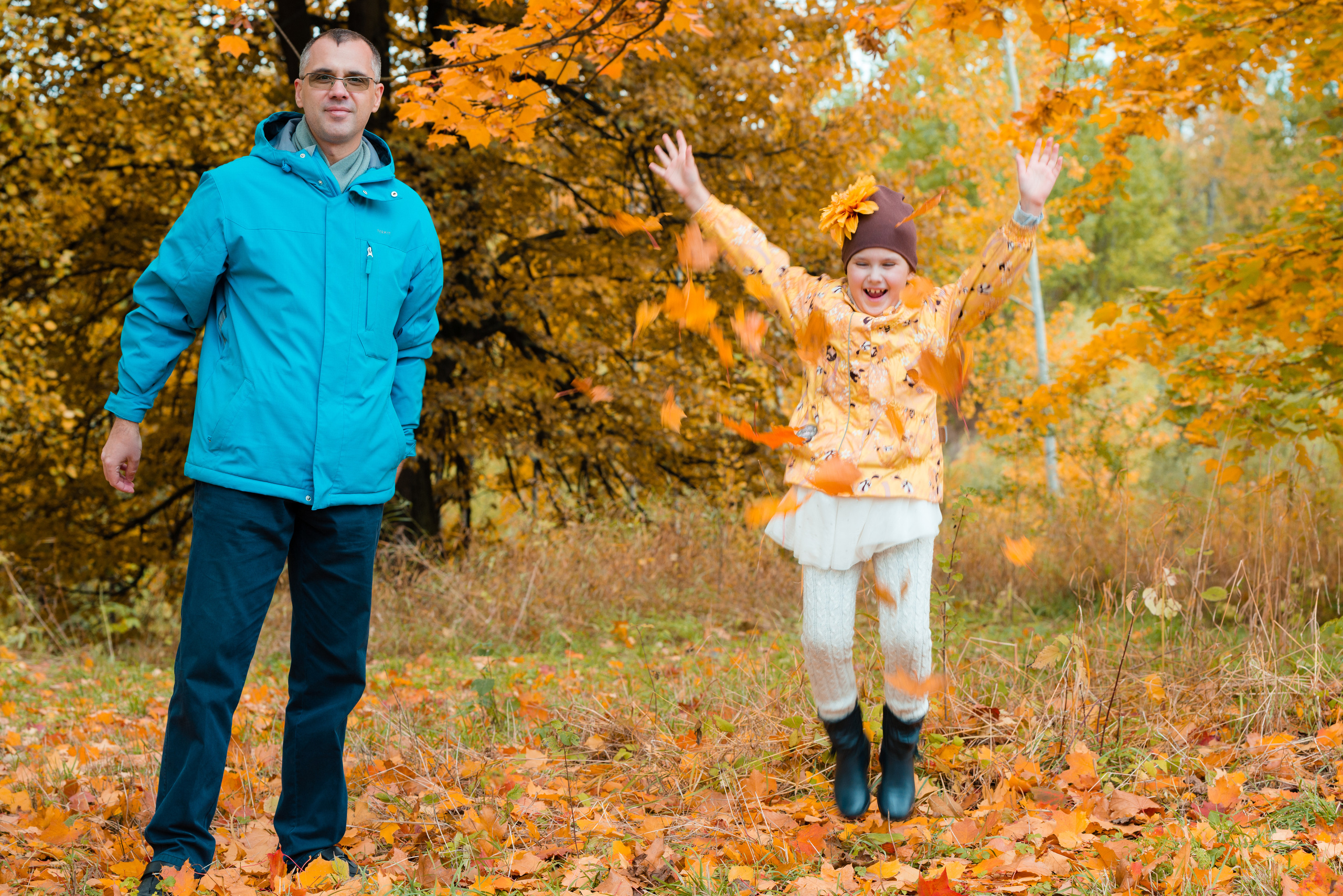 Золотая осень. Семейный фотограф Василий Свешников