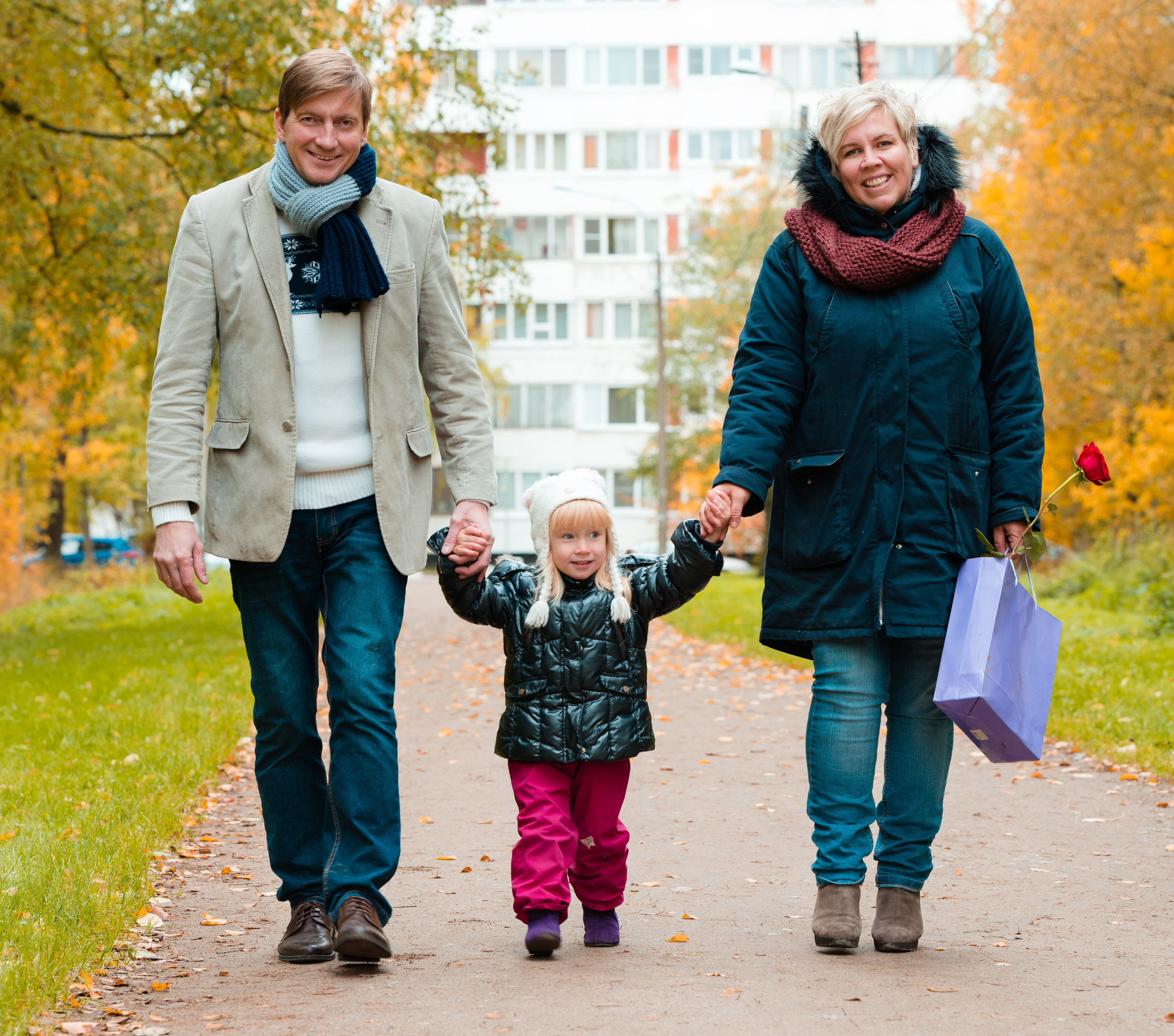 Золотая осень. Семейный фотограф Василий Свешников
