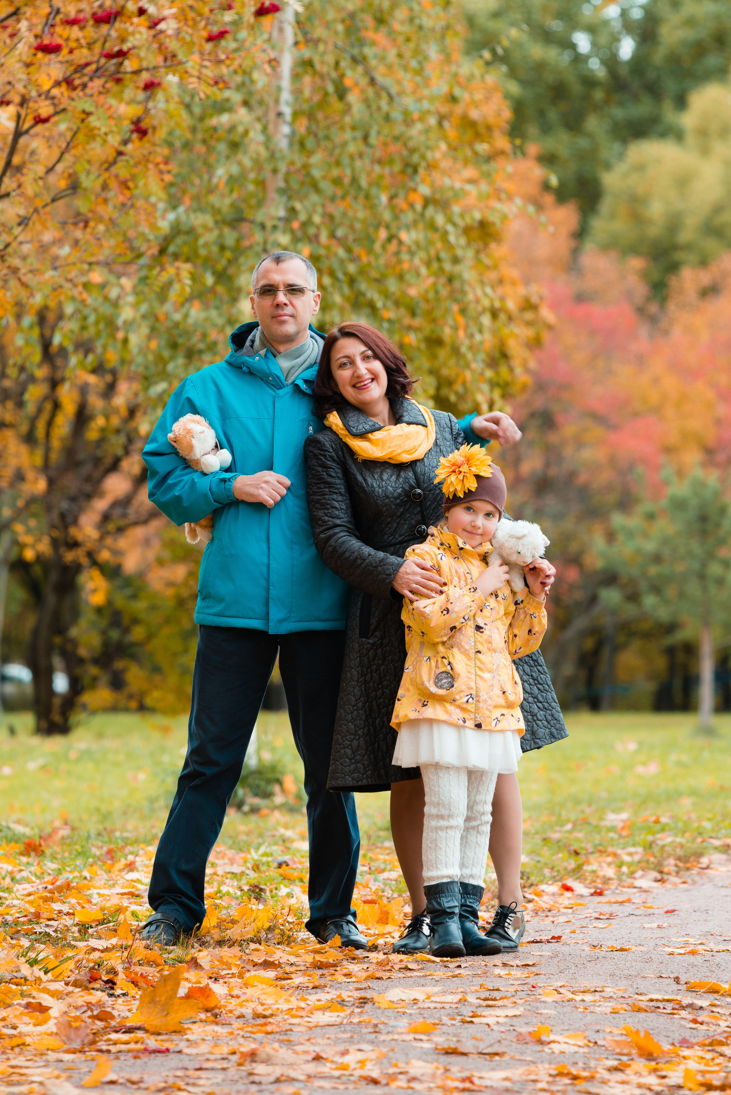 Золотая осень. Семейный фотограф Василий Свешников