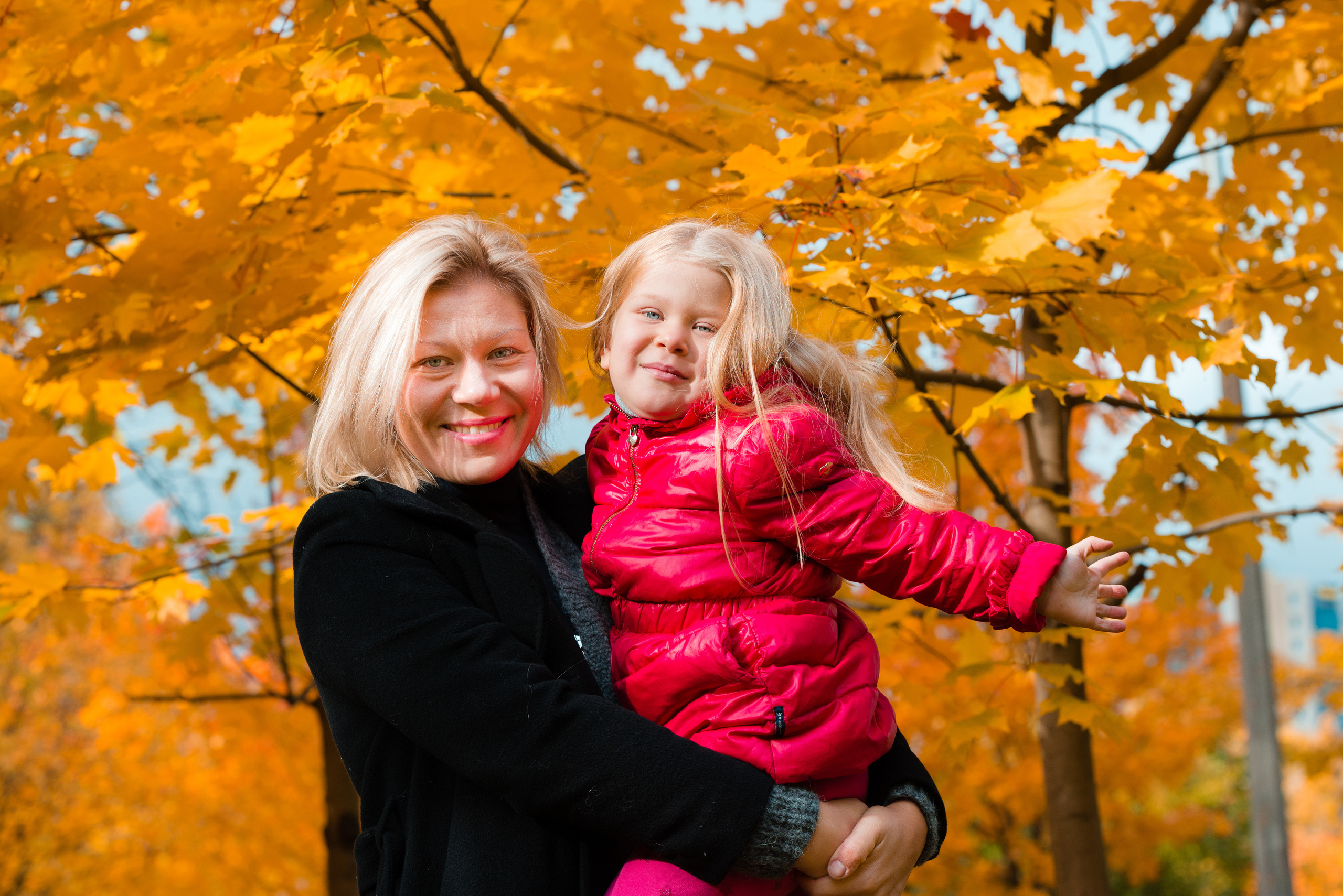 Золотая осень. Семейный фотограф Василий Свешников