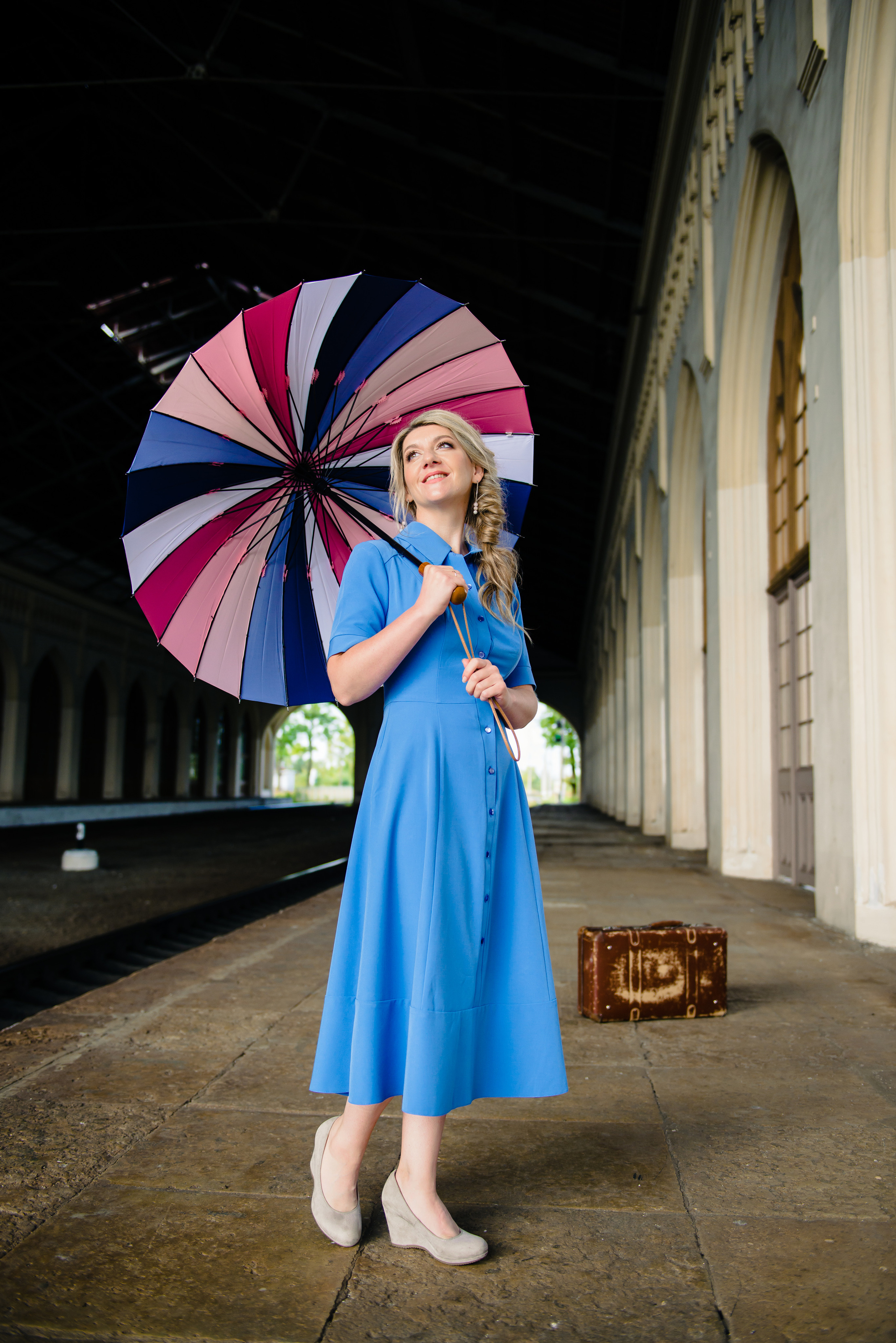 В ожидании поезда. Семейный фотограф Василий Свешников