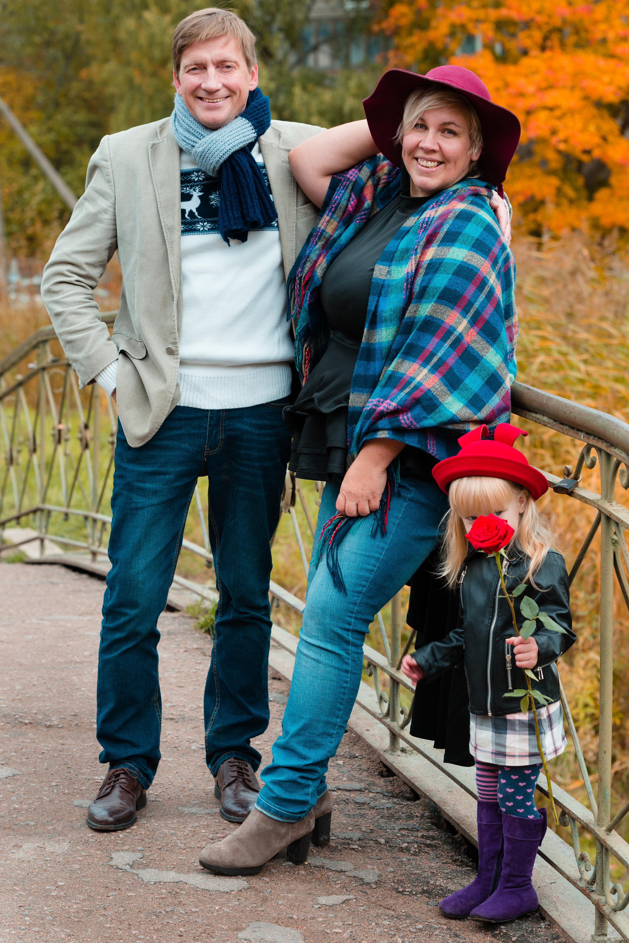 Золотая осень. Семейный фотограф Василий Свешников