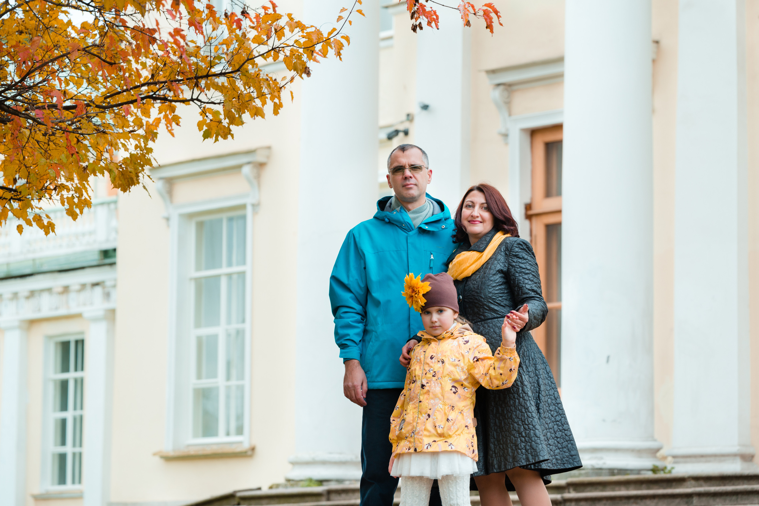 Золотая осень. Семейный фотограф Василий Свешников