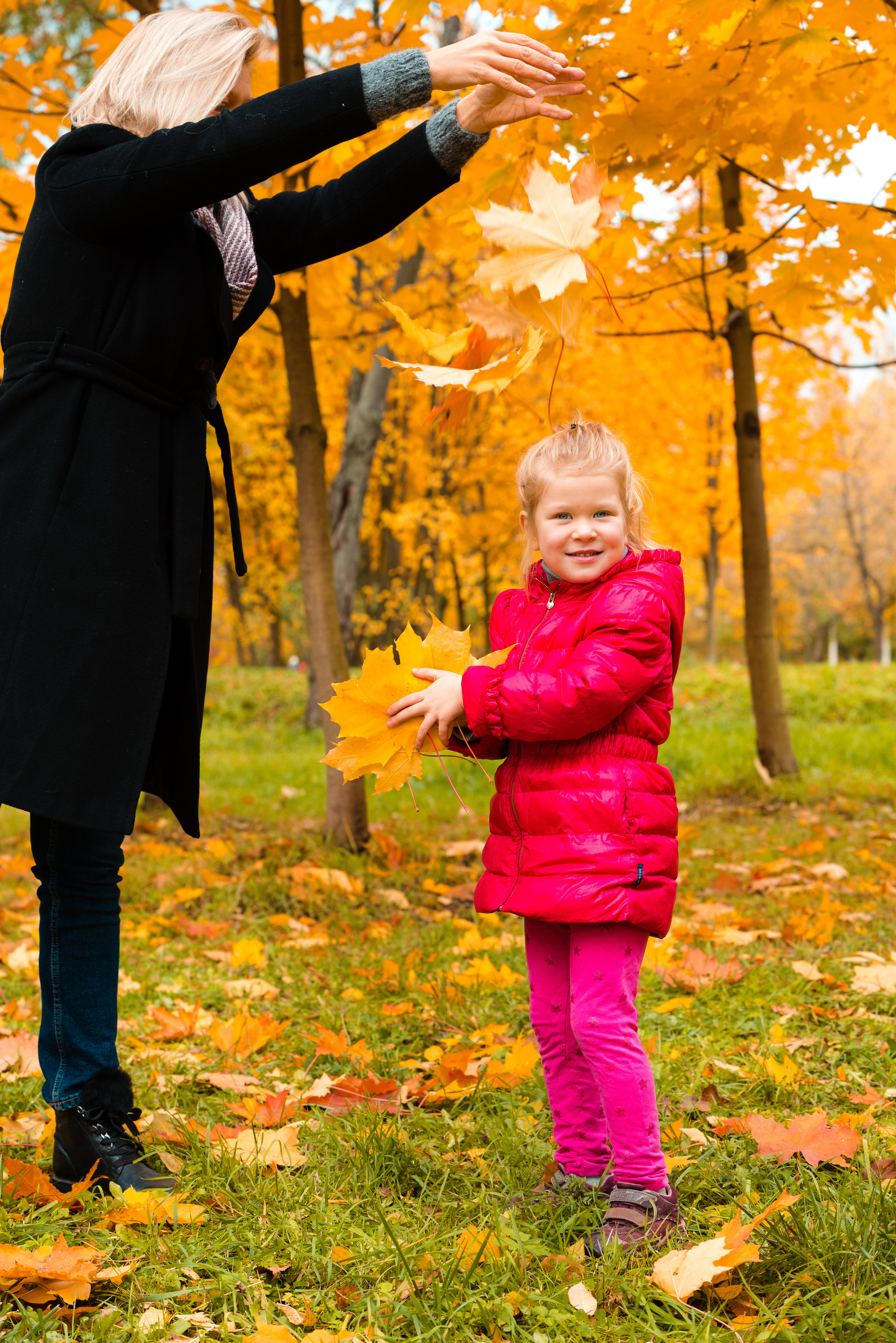 Золотая осень. Семейный фотограф Василий Свешников