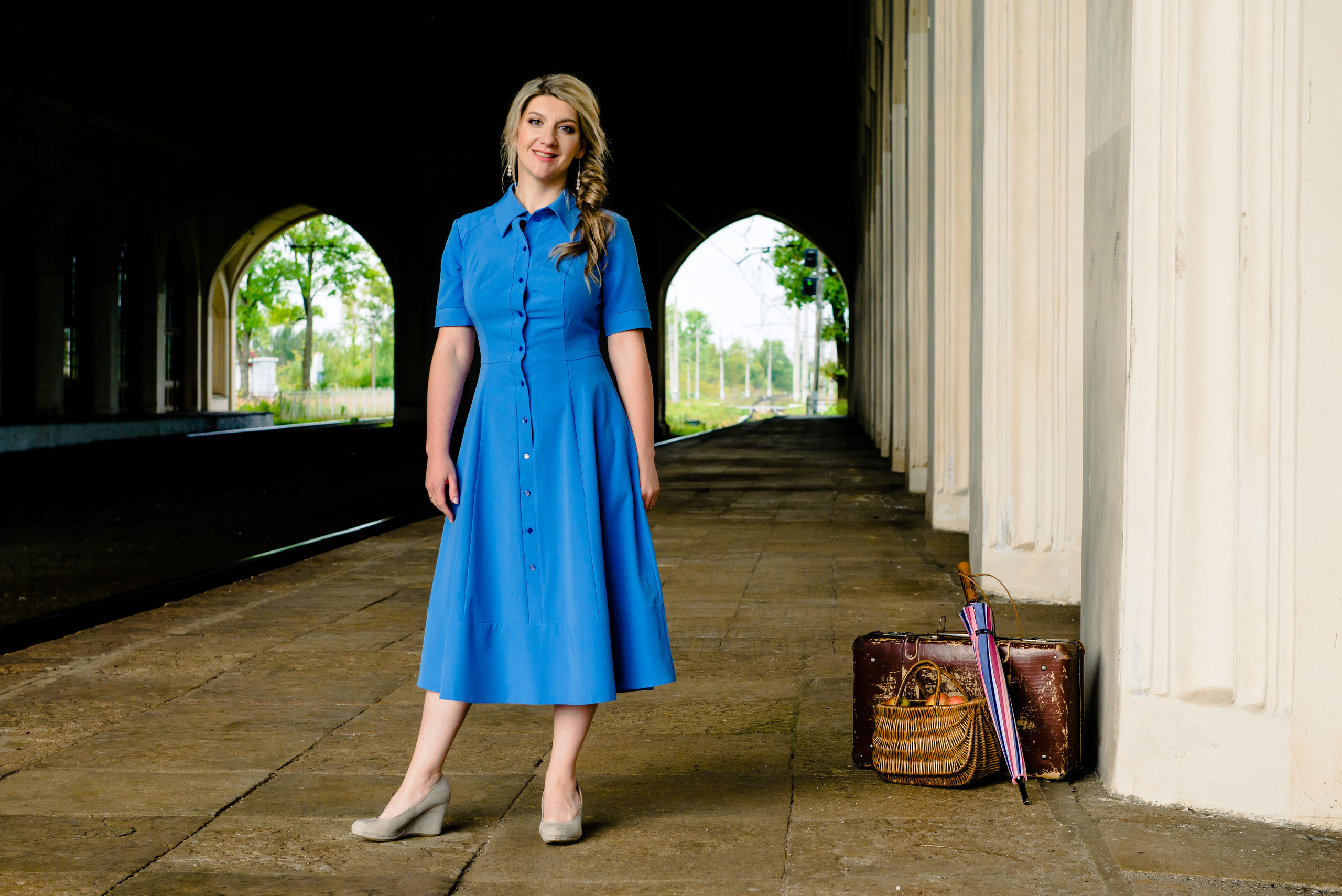 В ожидании поезда. Семейный фотограф Василий Свешников