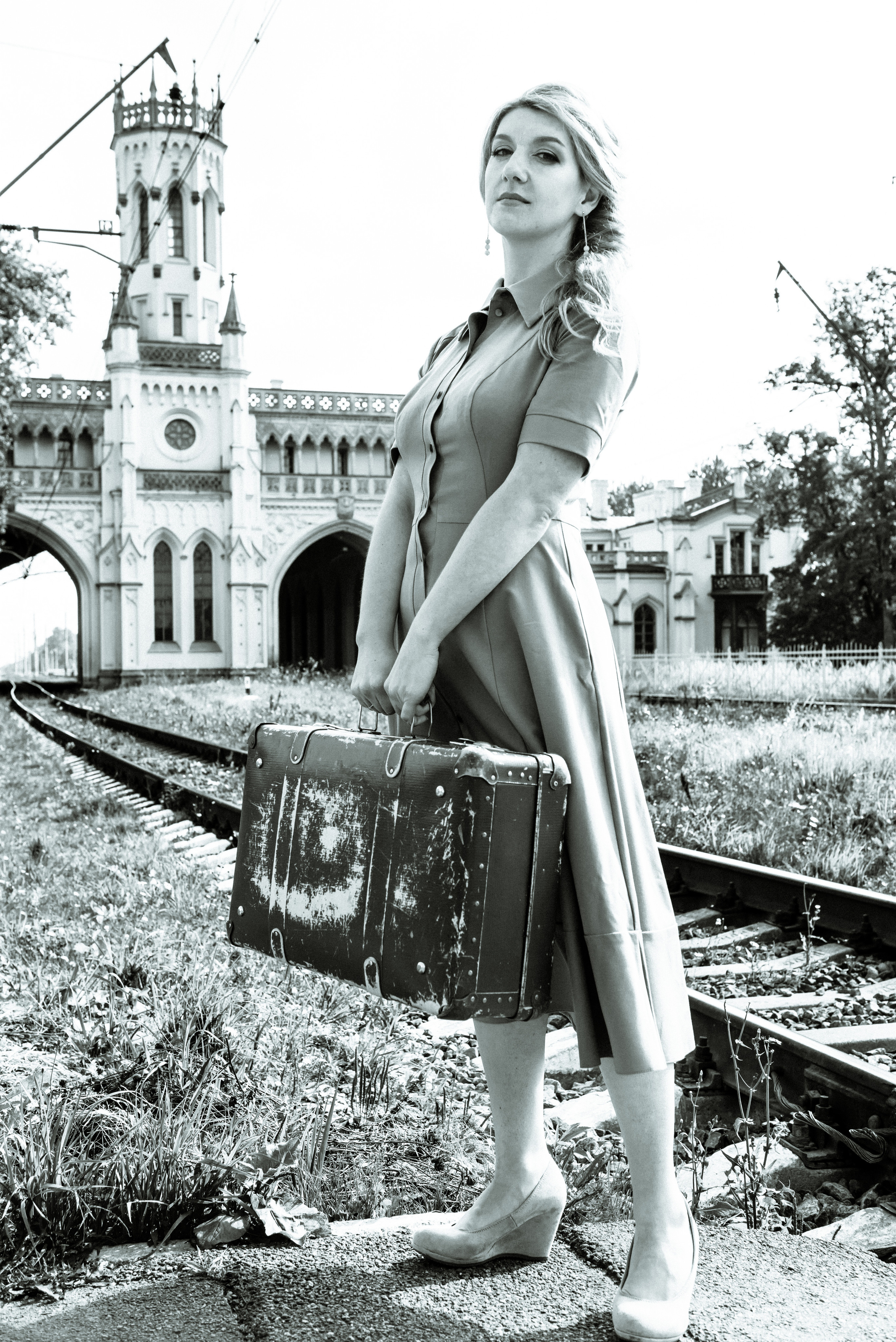 В ожидании поезда. Семейный фотограф Василий Свешников