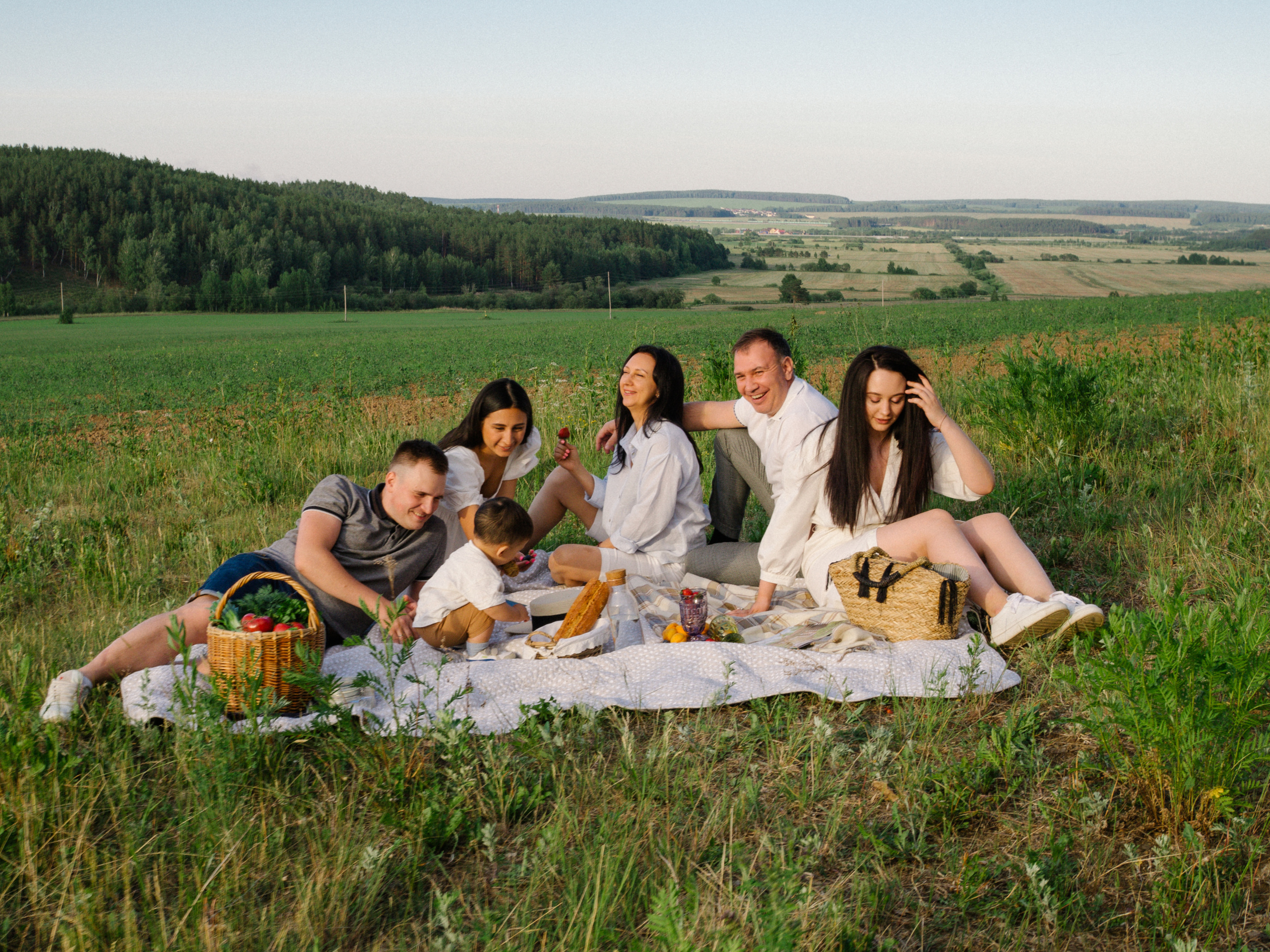 Большая дружная семья. Коммерческий фотограф Евгения Черная Екатеринбург
