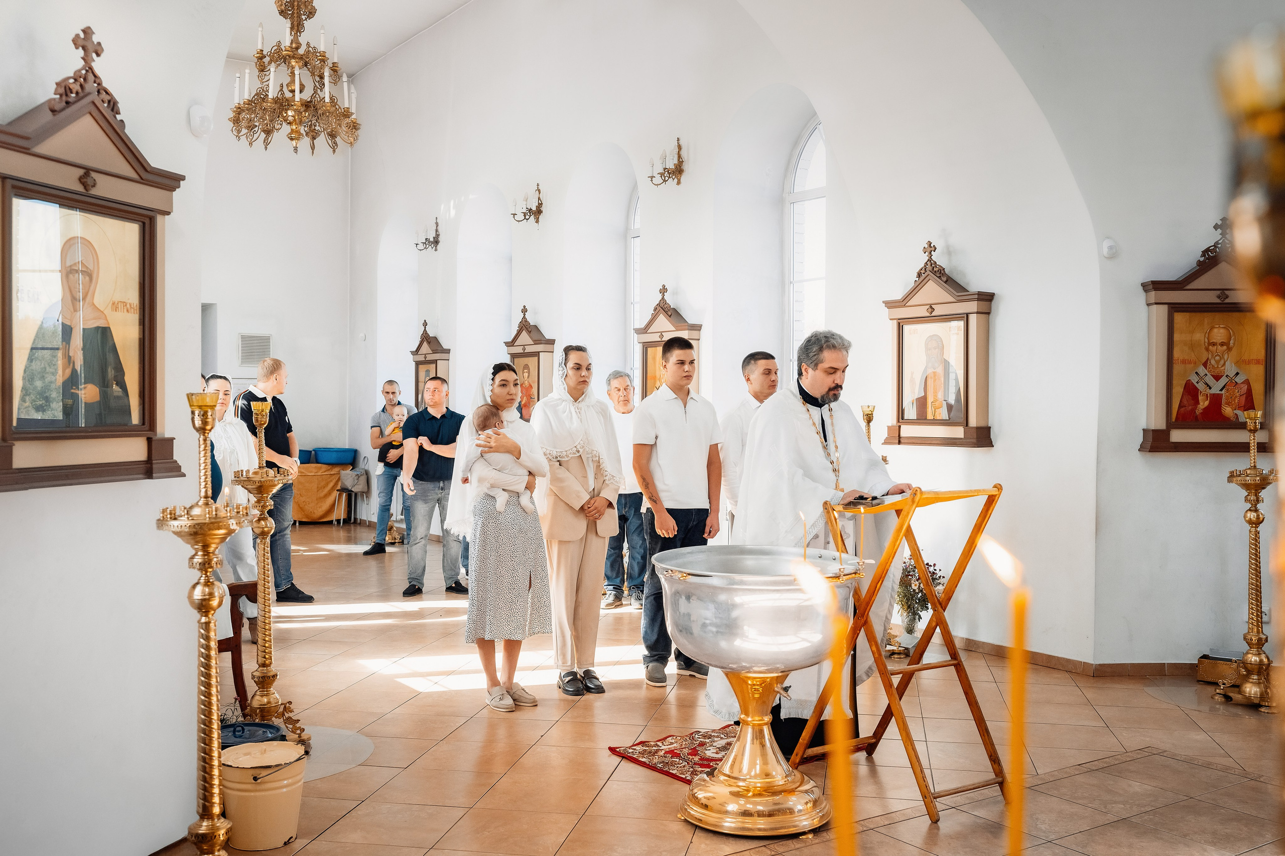 Храм Страстотерпцев в Южном. Церковный фотограф на Таинство Крещения и Венчания в Оренбурге и Оренбургской области Екатерина Белкина