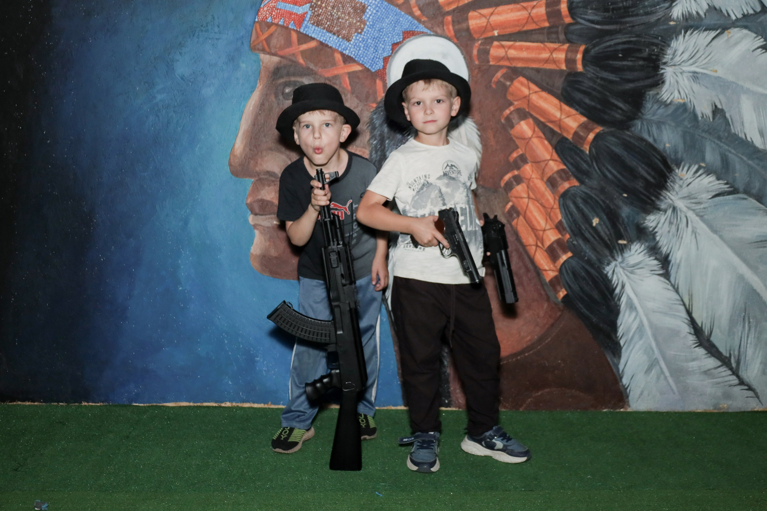 День рождение в стрелковом клубе. Фотограф Надршина Лилия