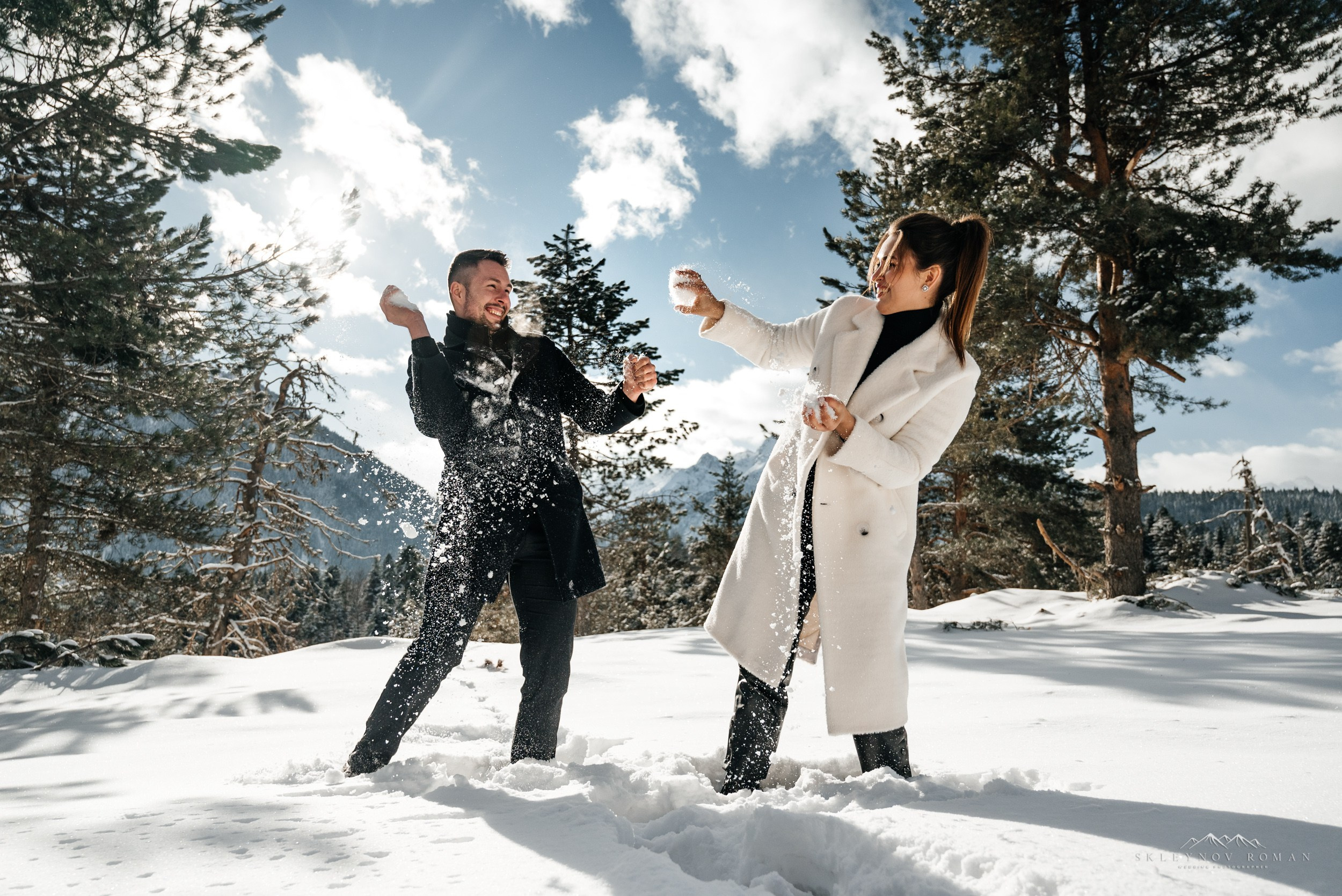 Прогулка Дарьи и Артема в горах Архыза. Свадебный и travel фотограф в Волгограде, Сочи, Домбае, Европе