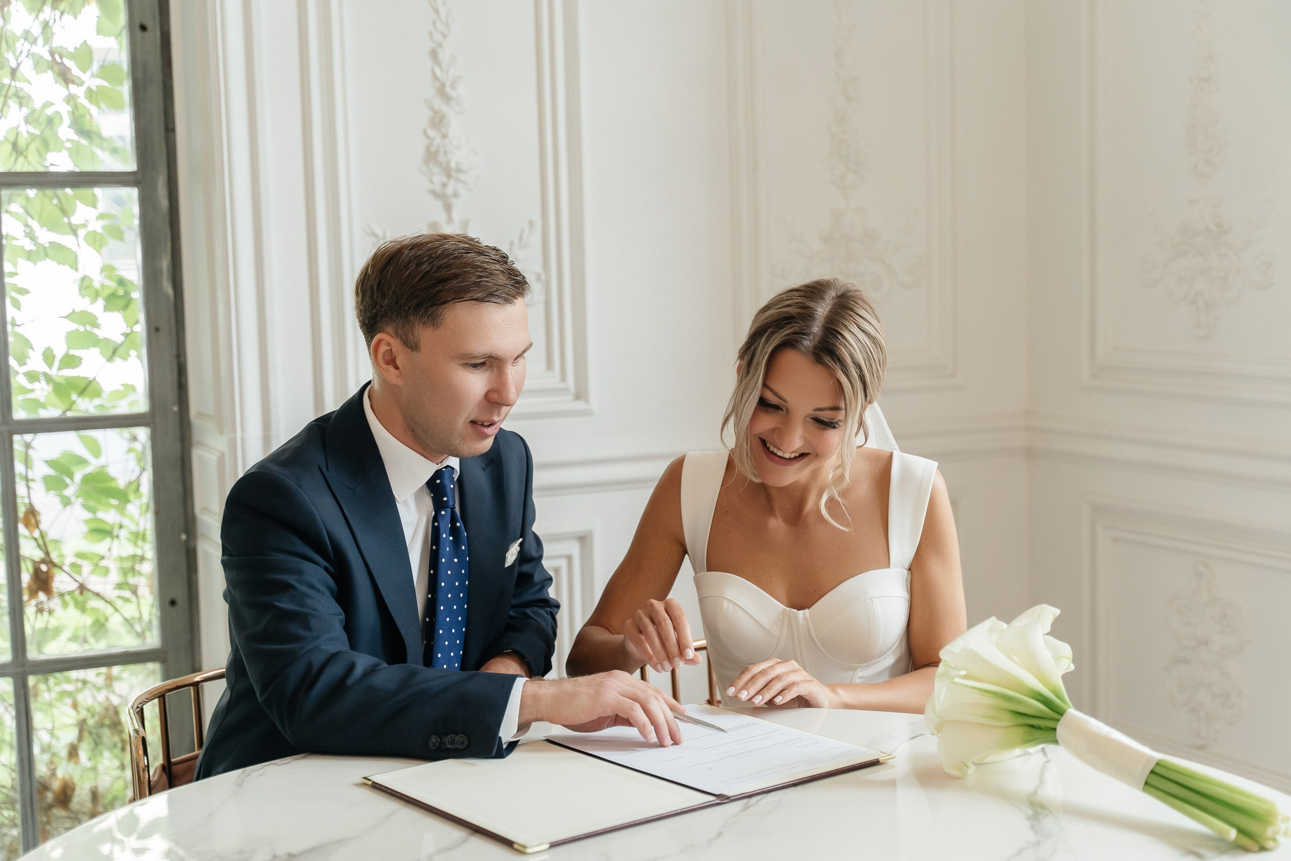 Алина и Азат роспись в Royal studio. Свадебный фотограф в Дмитрове