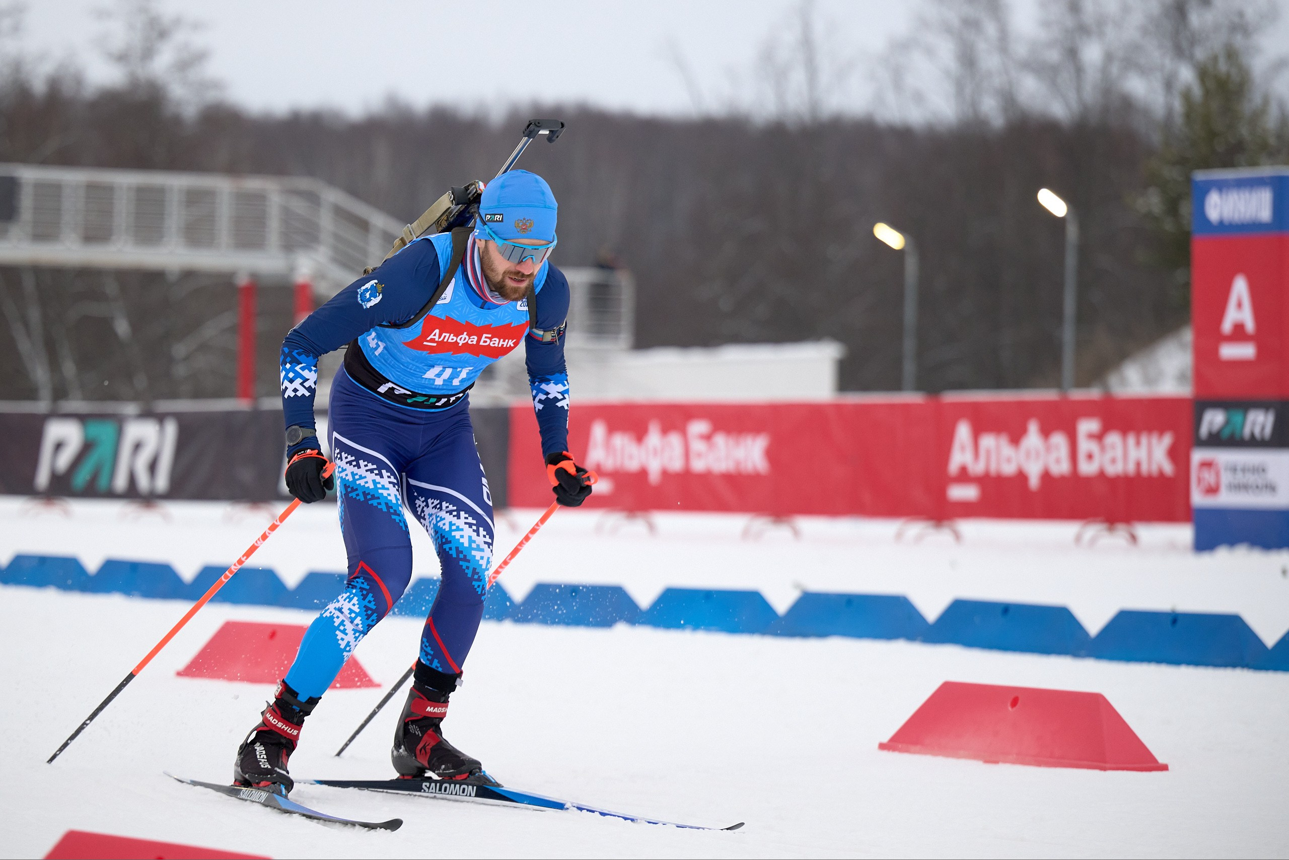 Биатлон. Чемпионат России — 2024/2025, 3-й этап, Ижевск. Ижевская винтовка. Спортивный репортажный фотограф в Ижевске Сергей Мерзляков