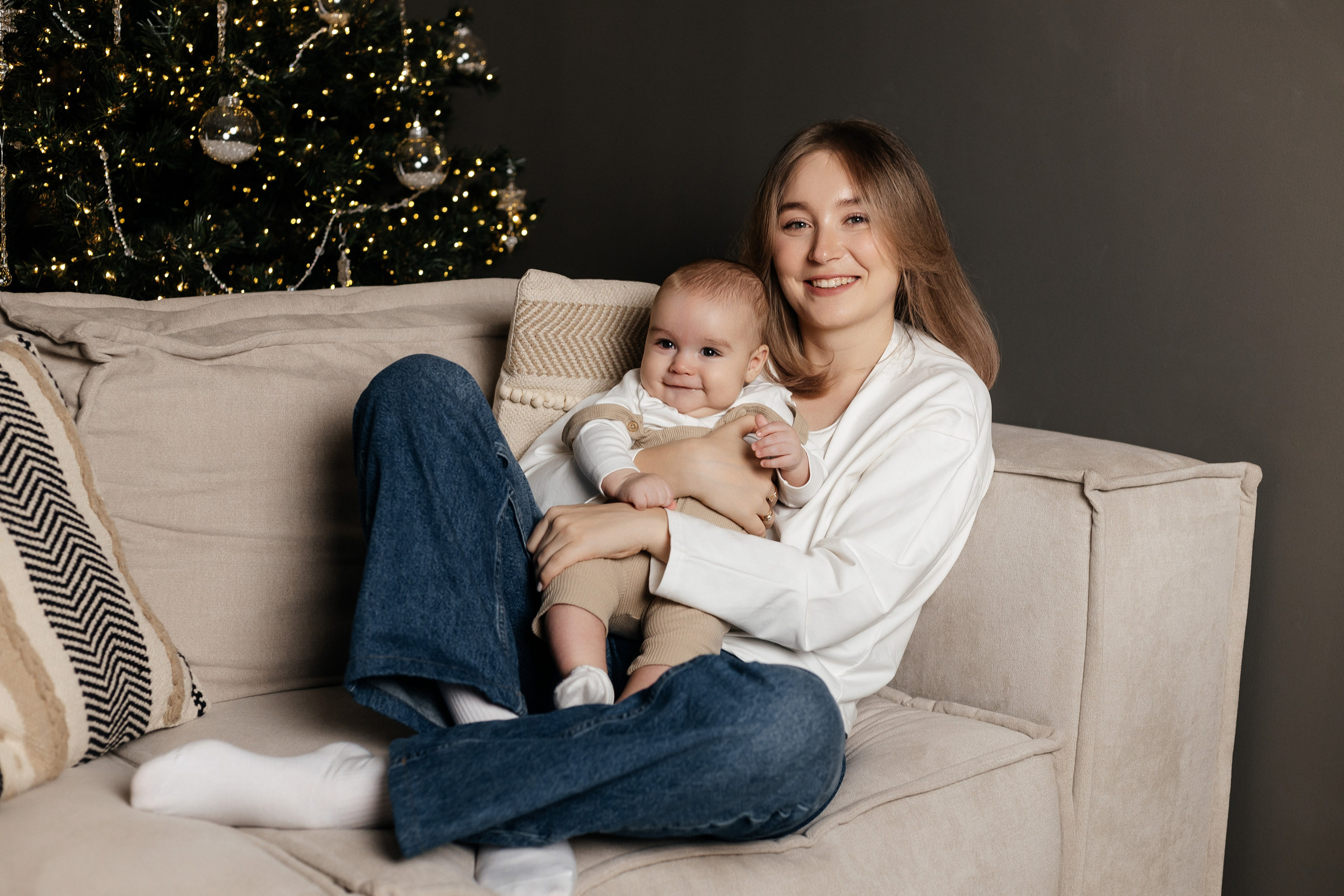 Настя, Вася и Миша (новогодняя). Свадебный и Семейный фотограф Свекрова Ольга