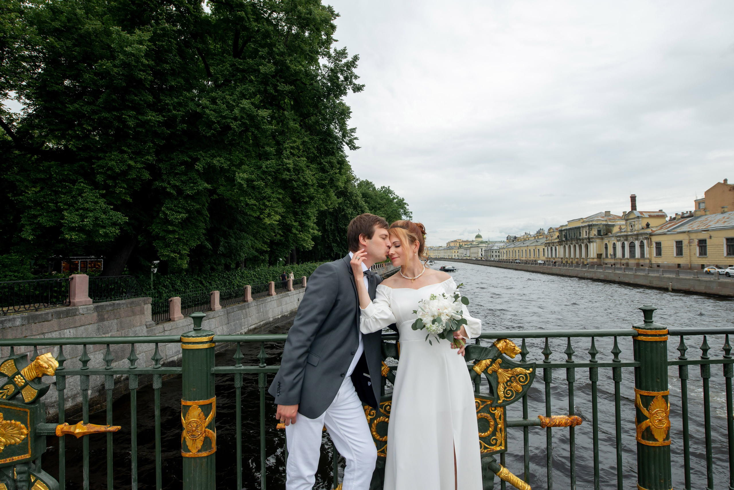 Юля и Даниил (свадебная фотосессия в Парке Победы и у Инженерного замка). Портретный, семейный и свадебный фотограф в Санкт-Петербурге и в Пушкине Ширяев Денис