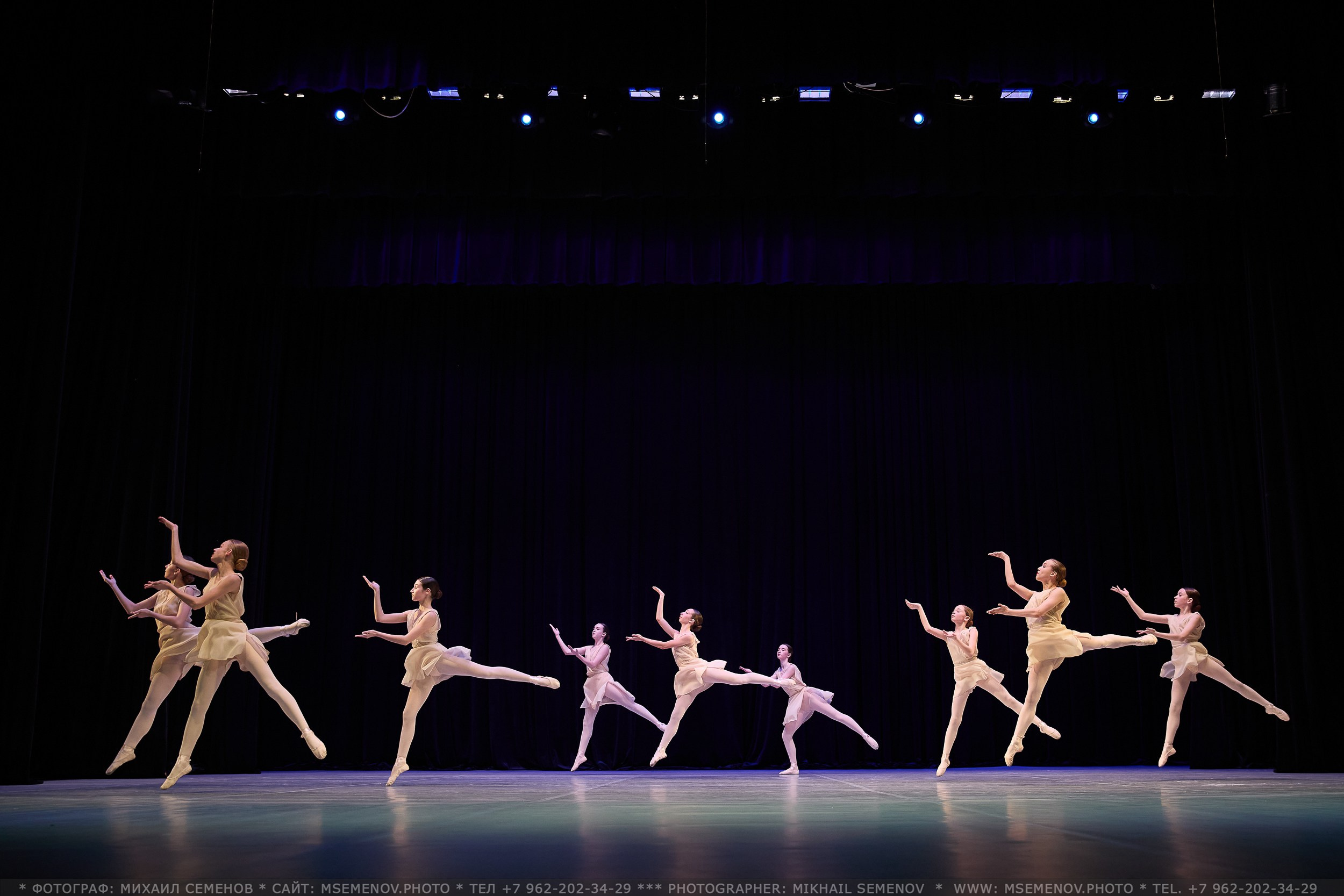 АНОНС Концерта «Хореографический дивертисмент» Театра Балета. Photographer for business Mikhail Semenov. Aqua photo studio, photo school