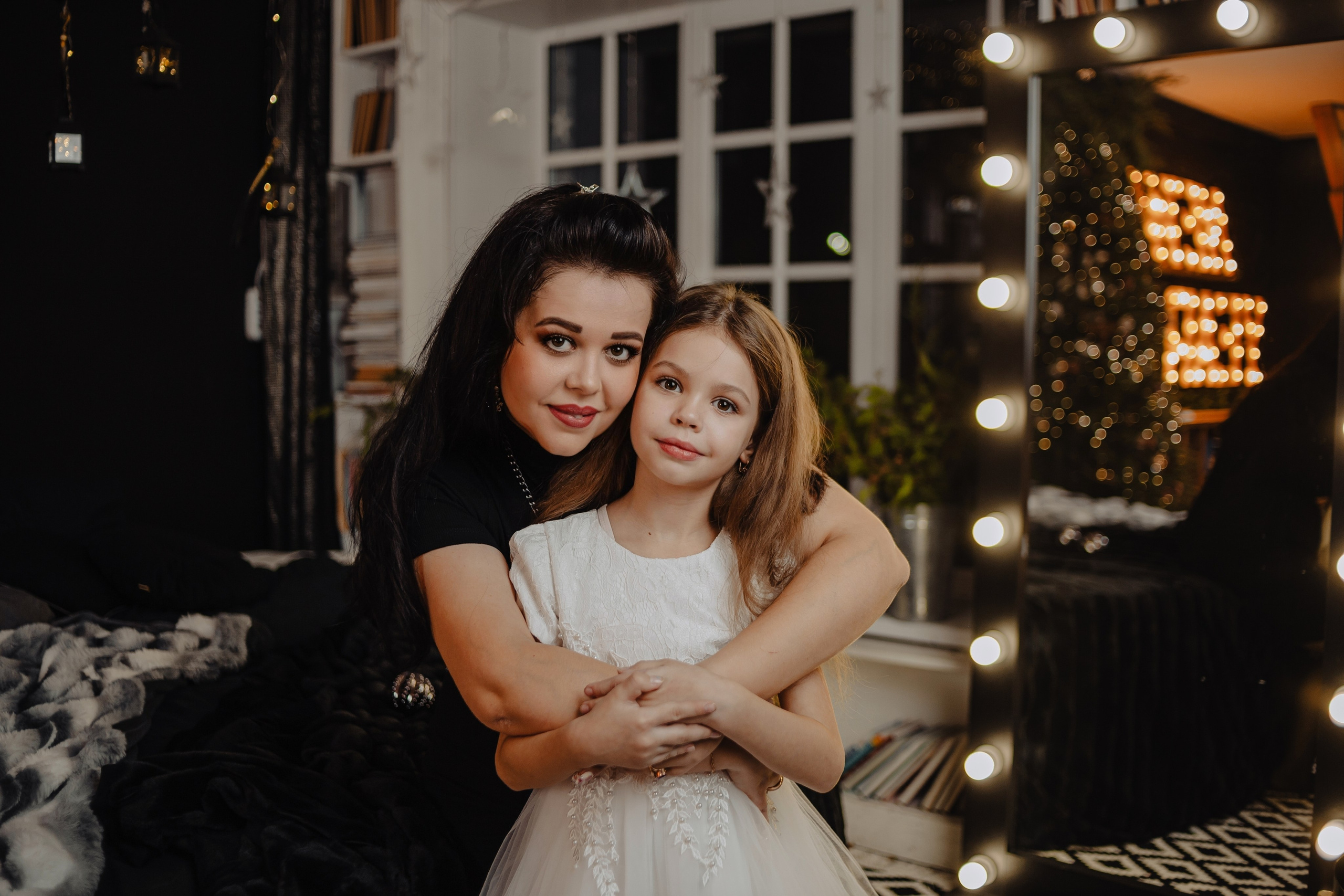 Оля с семьей. Фотограф Брянск