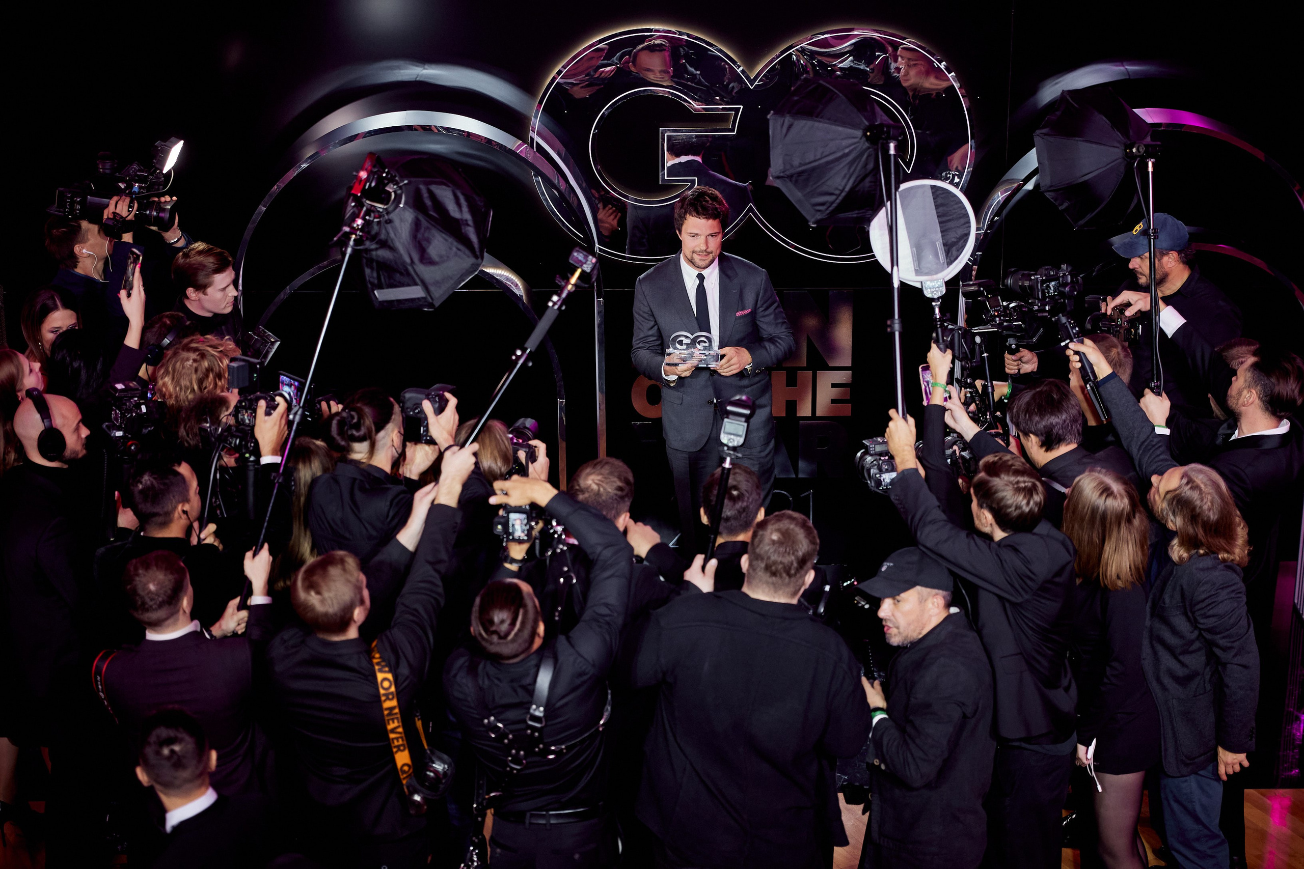 GQ Мужчины года. Дмитрий Смирнов. Фотография, дизайн