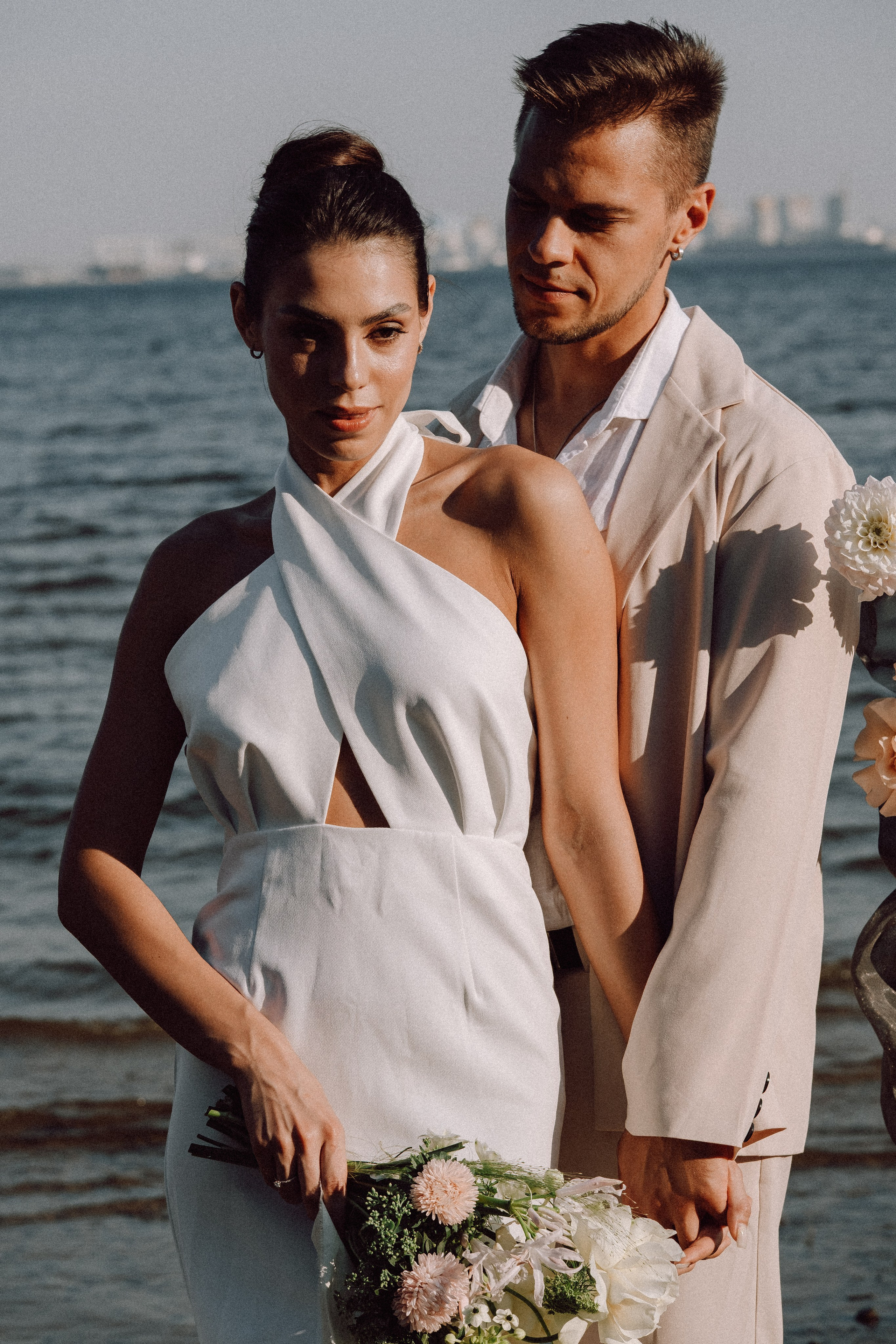 СВАДЕБНАЯ ФОТОСЕССИЯ ВЫЕЗДНОЙ ЦЕРЕМОНИИ (ФИНСКИЙ ЗАЛИВ). Профессиональный фотограф, Санкт-Петербург — Виктория Богомолова