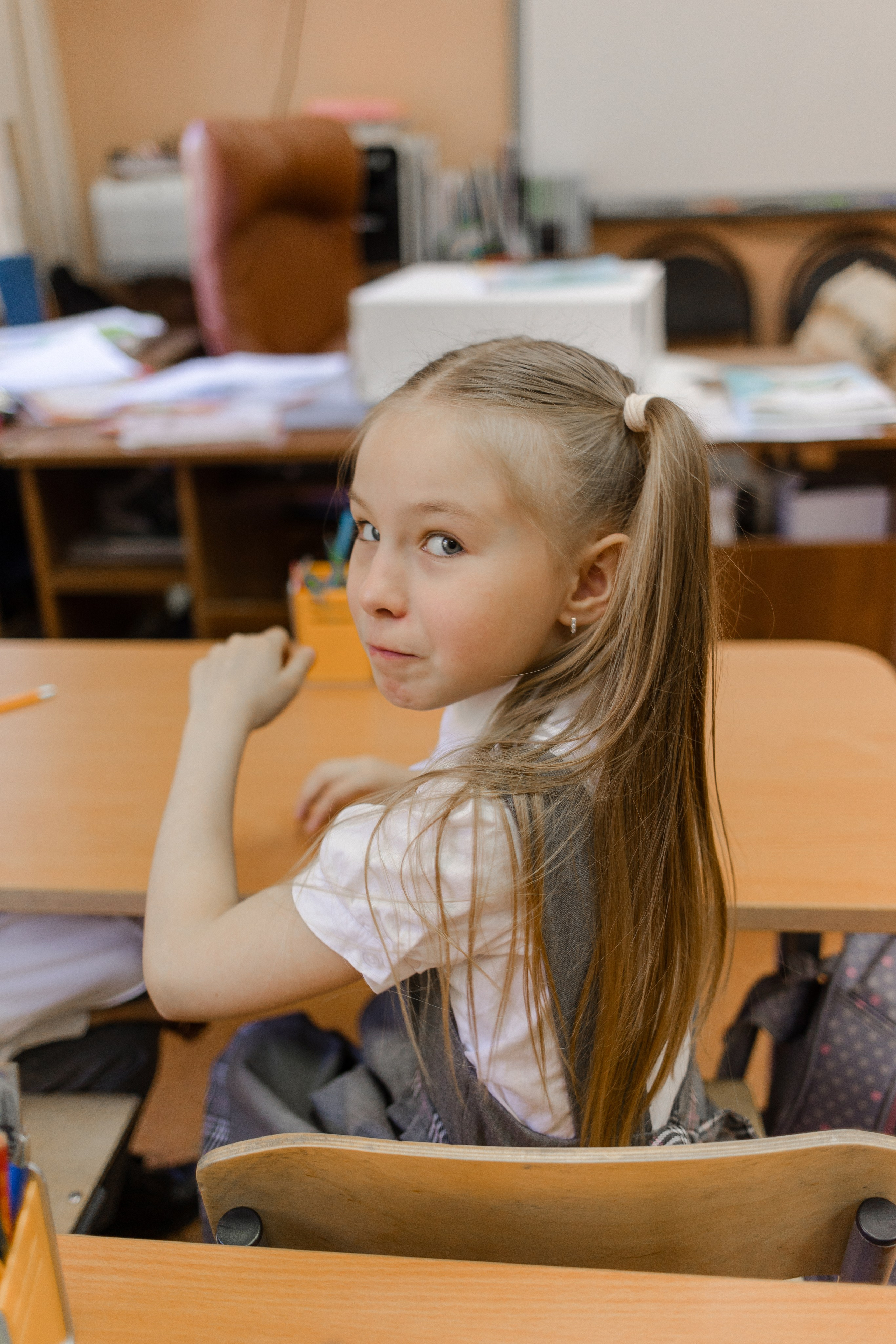 Школа 2 класс. Семейный и детский фотограф в Москве Кузьмина Мария