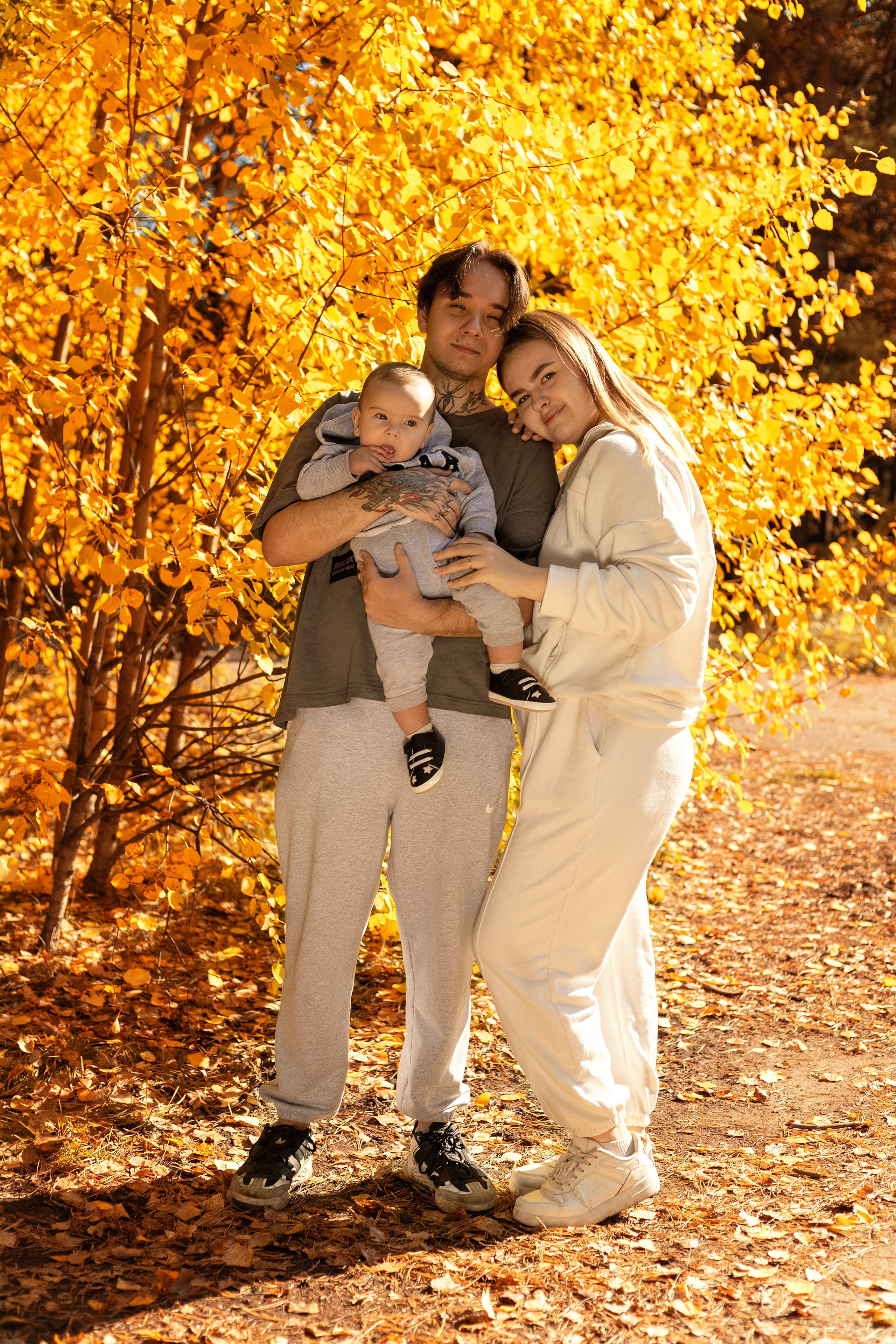 Семейная осенняя фотосессия. Фотограф Ангарск Александра Зарубина