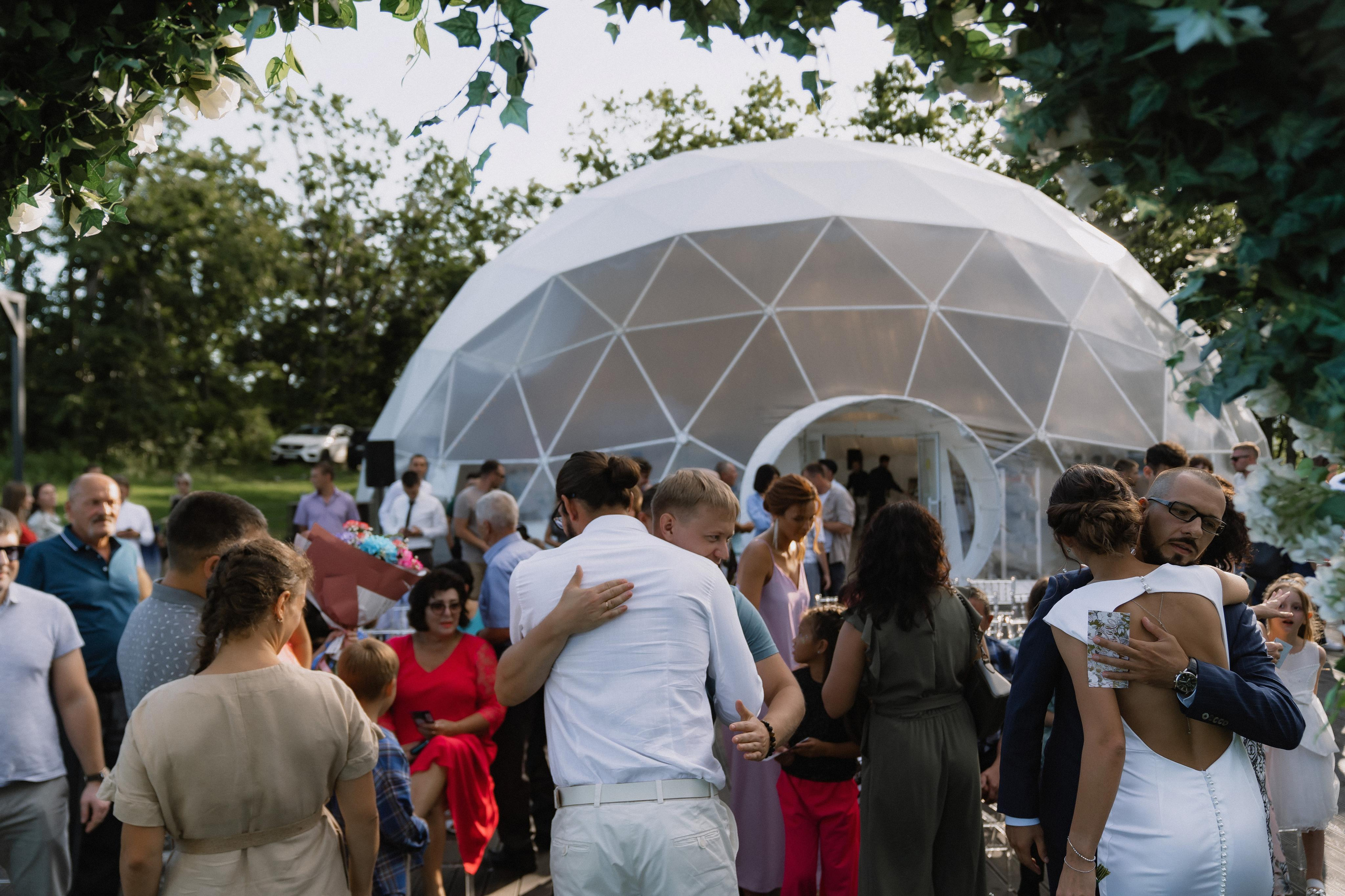 Свадьба во Владивостоке на площадке геокупол Эдвингрупп. Фотограф во Владивостоке Антон Блохин