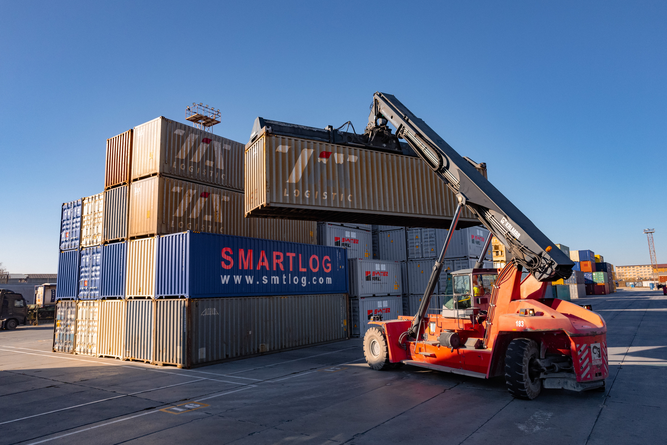 Съёмка для железнодорожного терминального комплекса ООО «Терминал»