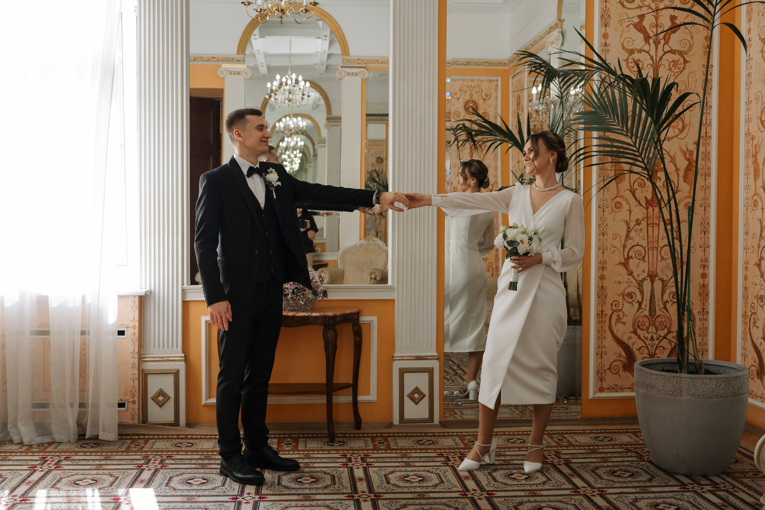 Алина и Александр. Свадебный фотограф в Москве Анна Полушина