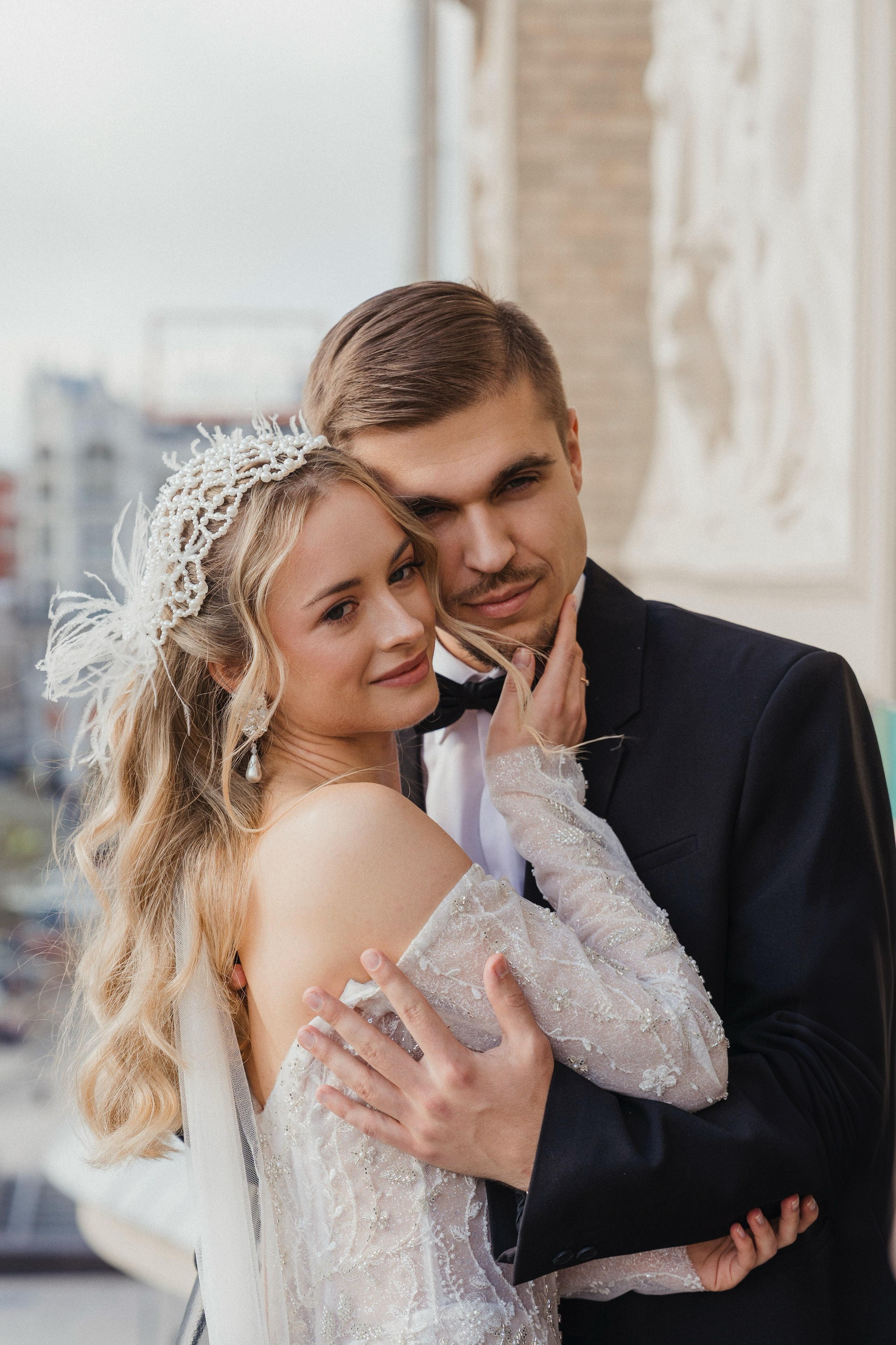 Свадебная фотосессия в отеле Метрополь. Свадебный фотограф в Москве Анна Полушина