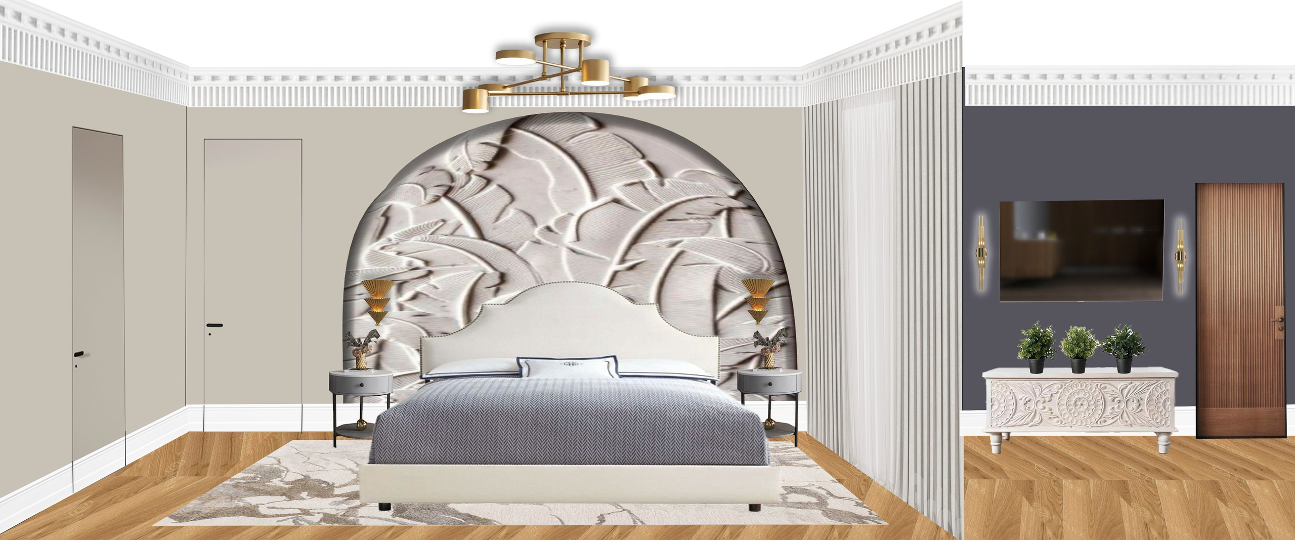 «Современная классика для роскошной жизни». Modern Muf: студия интерьерного дизайна