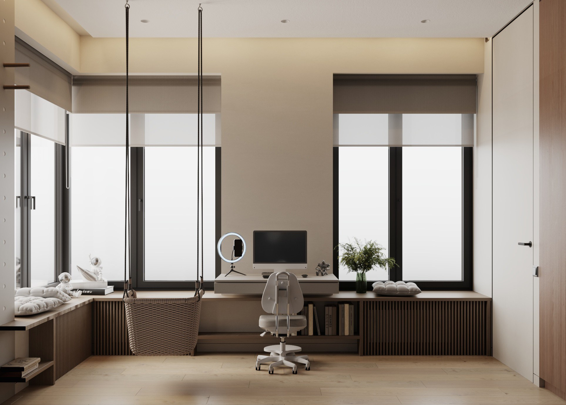 Концепция и детская зона «West Garden». Интерьеры и архитекура