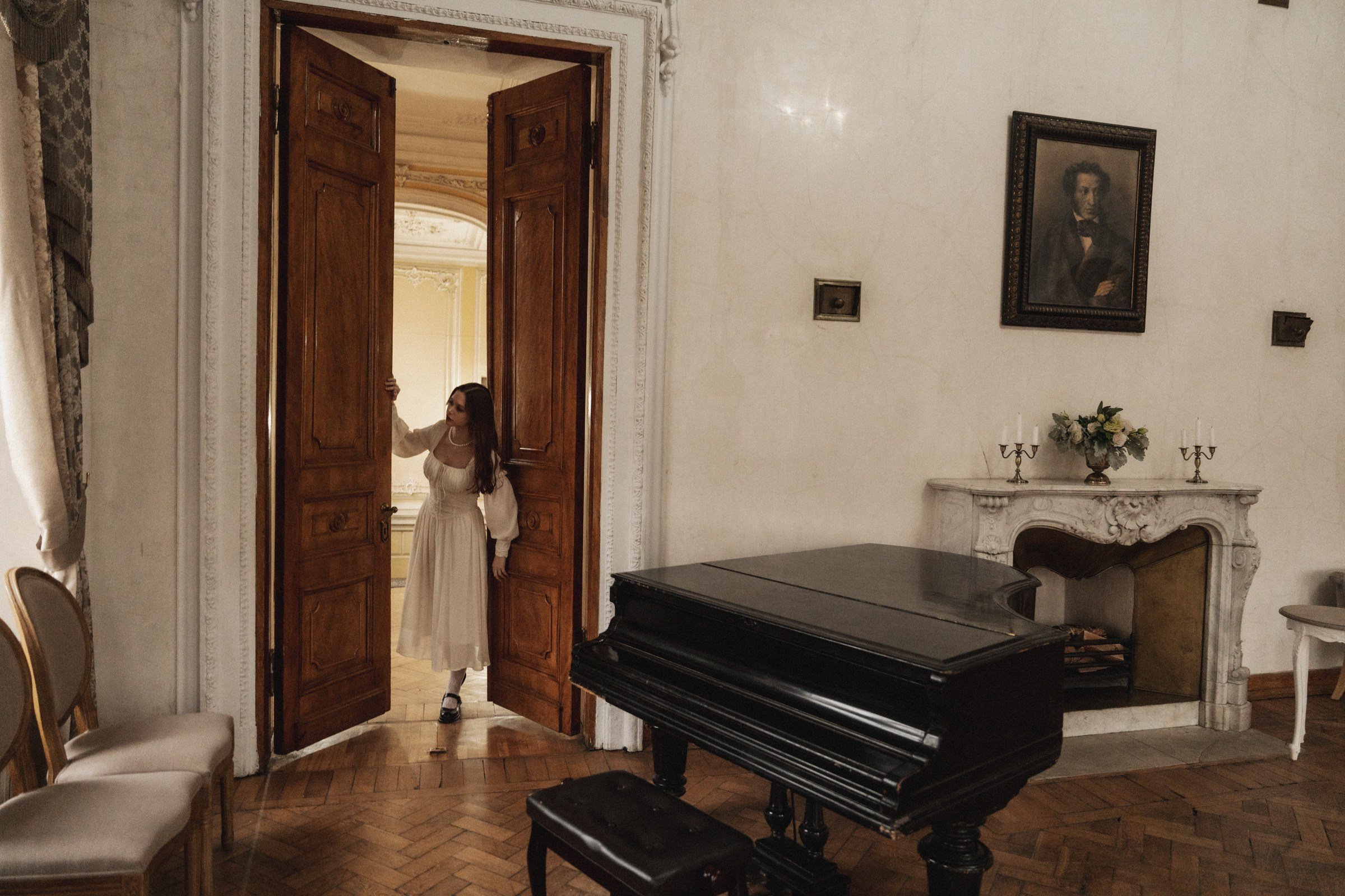 Винтажное настроение в библиотеке ♡ Ольга. Свадебный и портретный фотограф в Москве, Светлана Янковая