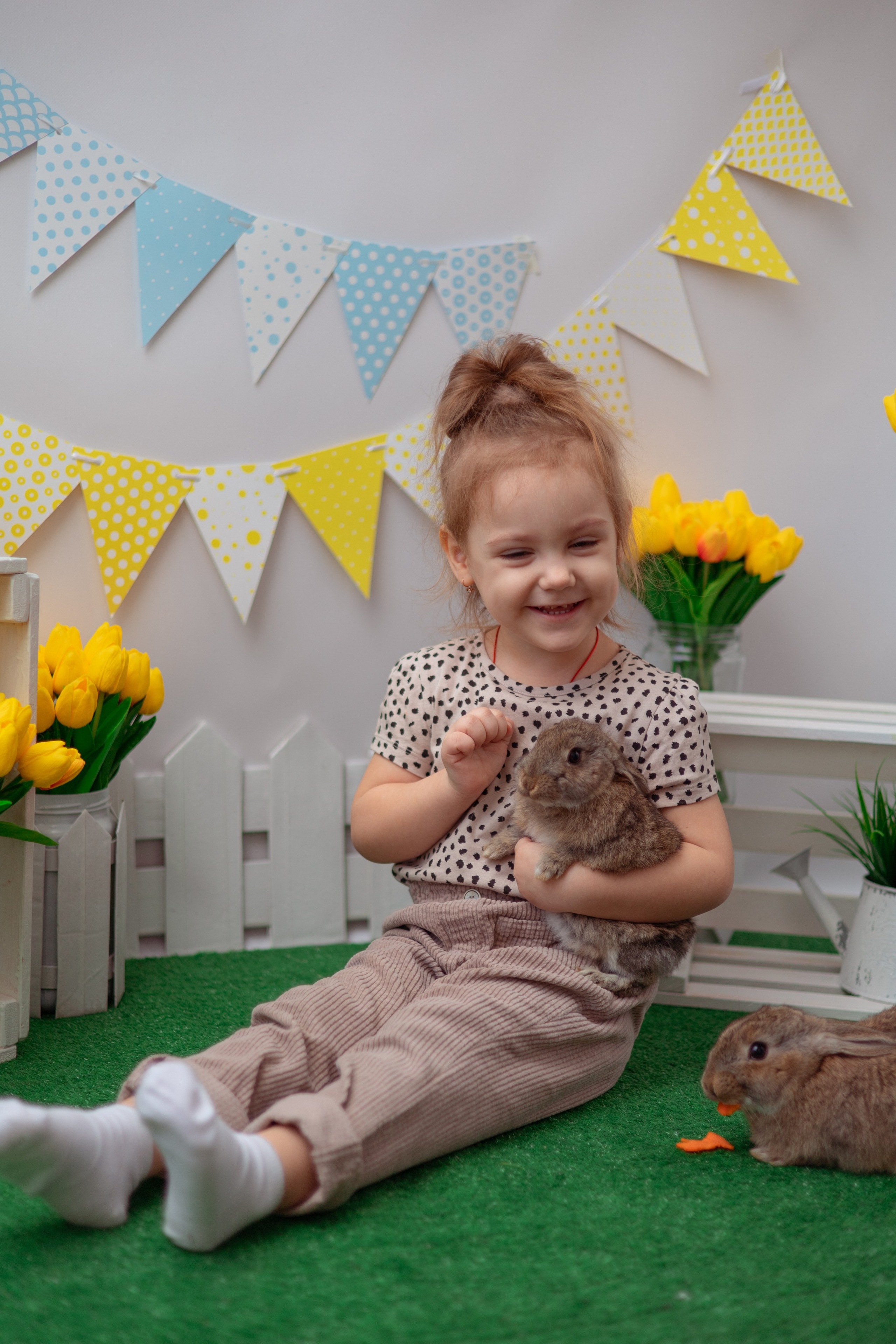 Поля кролики. Семейный и детский фотограф в Михайловке Татьяна Лестьева