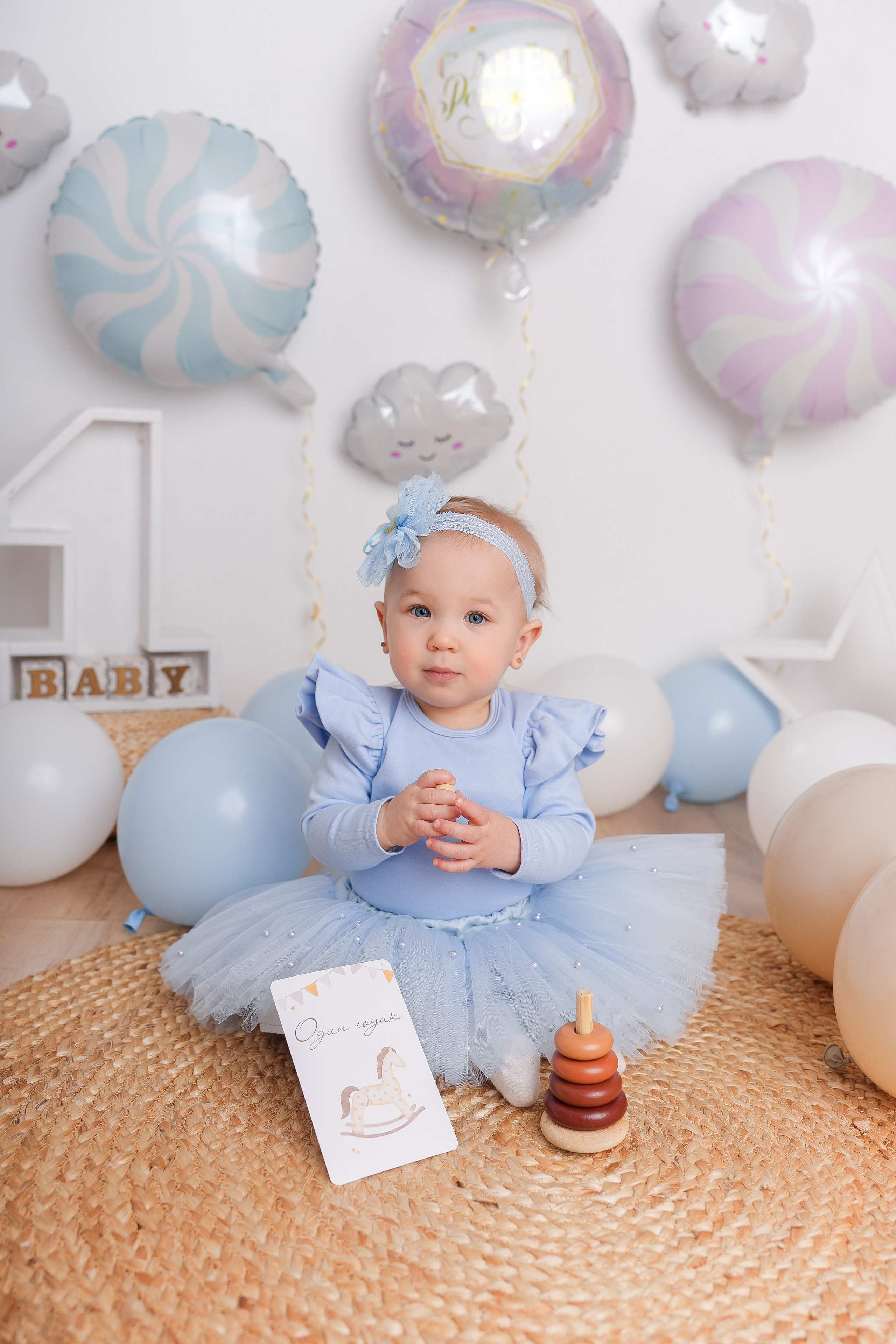 Годик. Фотограф новорожденных и детский фотограф в Екатеринбурге Ксени