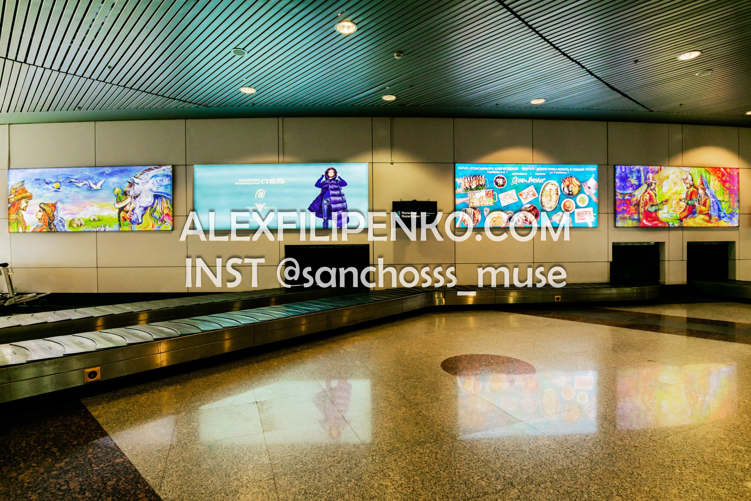 Фотосъемка для рекламного оператора MYD Production в Аэропорту Астаны. Фотограф интерьера недвижимости и архитектуры в Астане