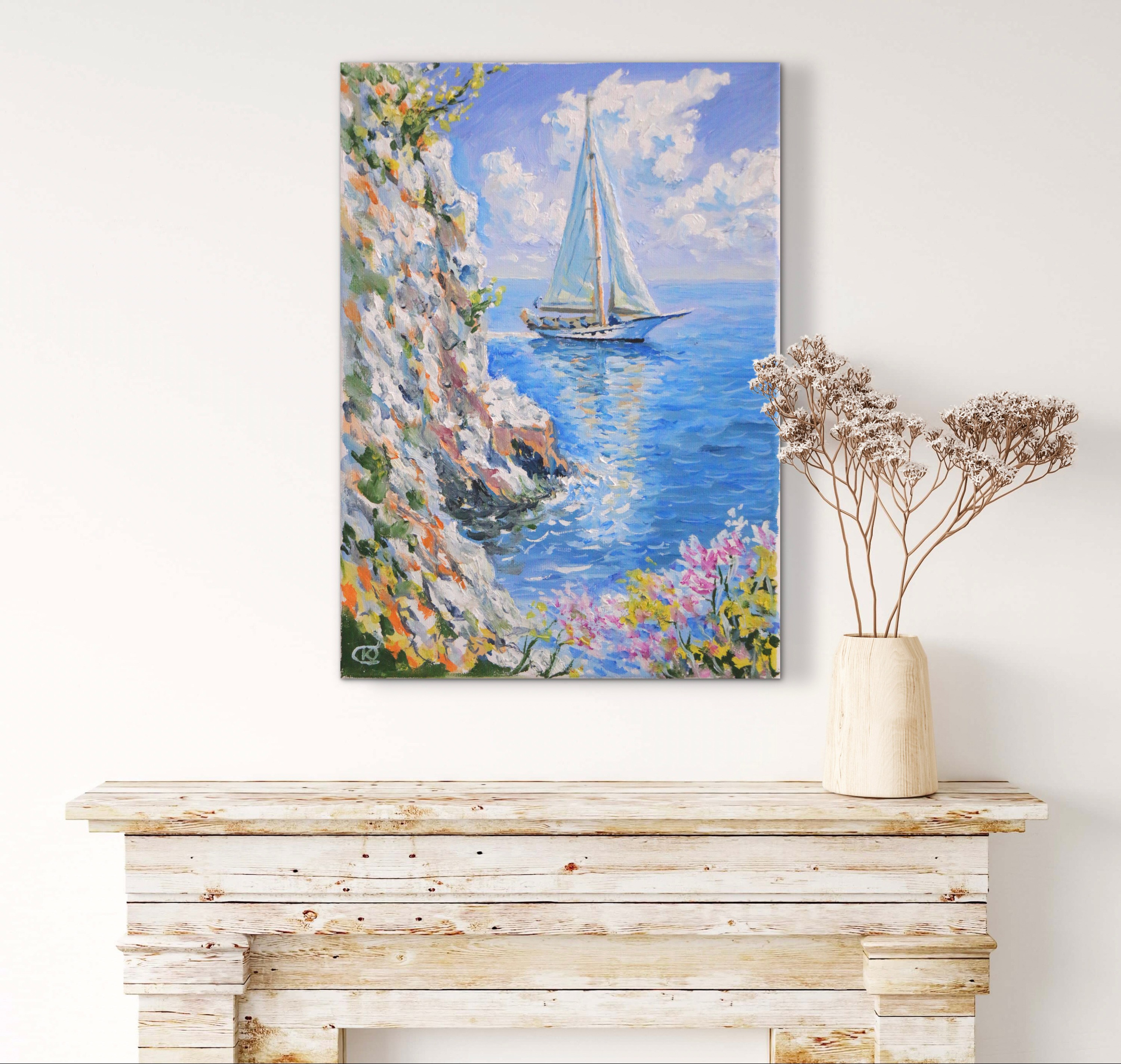 Картины в интерьере. Продажа картин маслом на холсте в г. Ялта