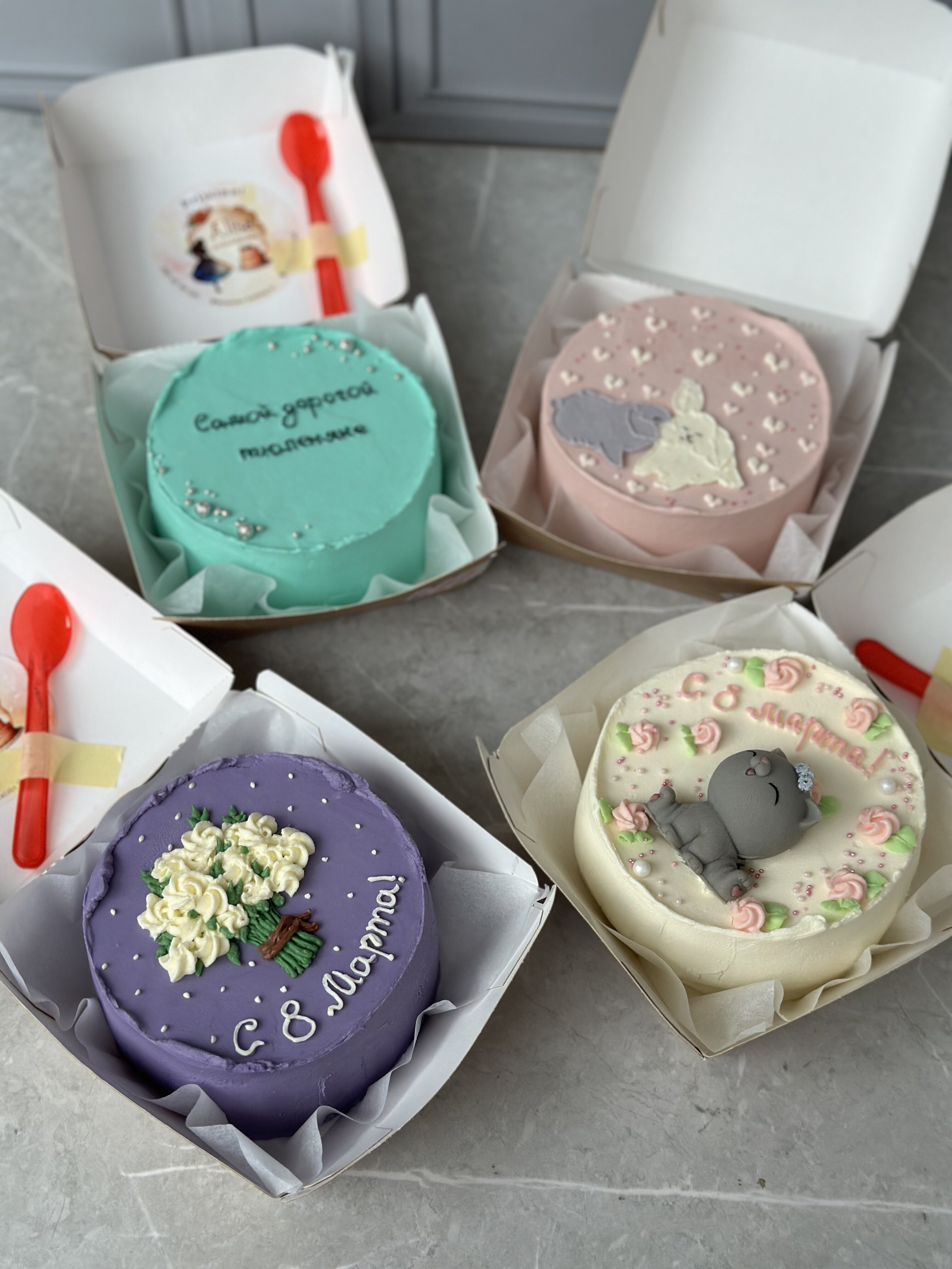 Бенто торты