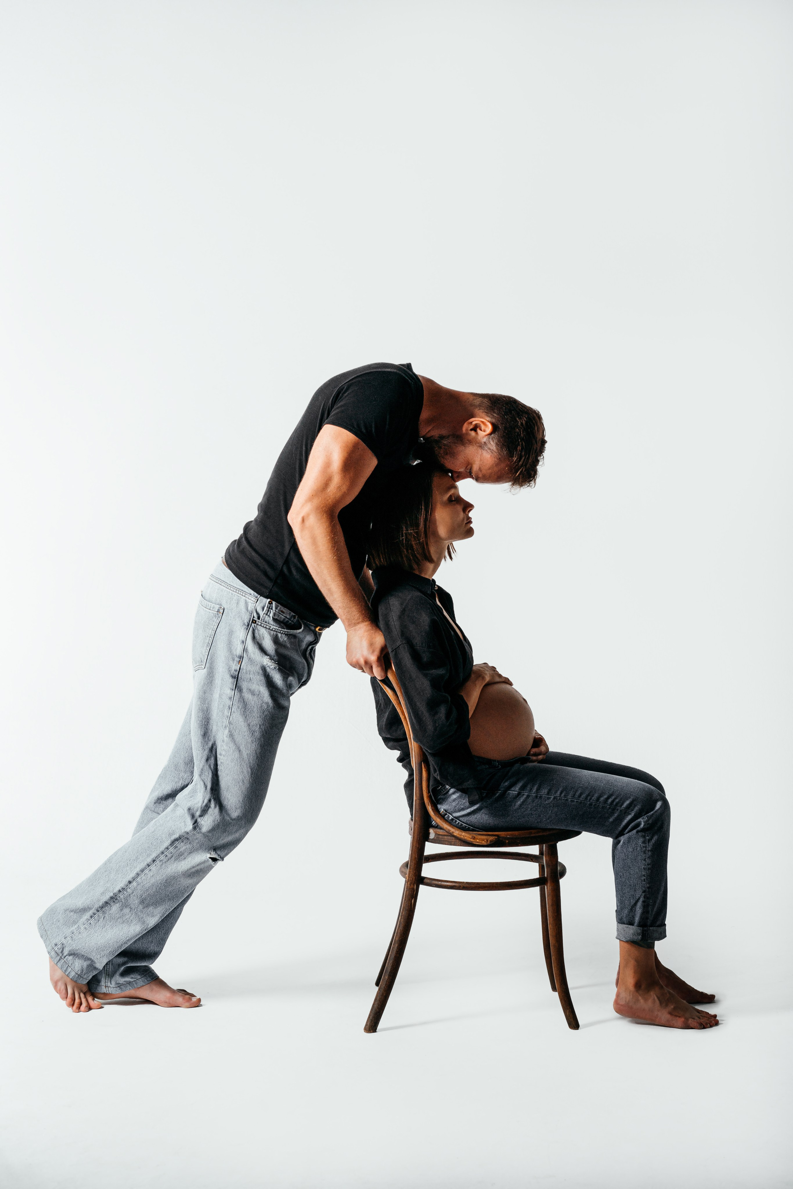 Беременность (минимализм). Фотограф Шунова Саша