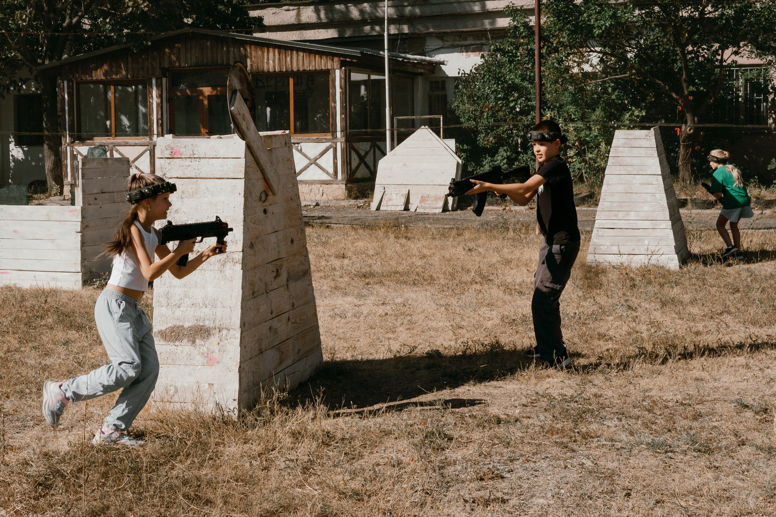 Репортаж: день рождения (лазертаг). Фотограф Шунова Саша